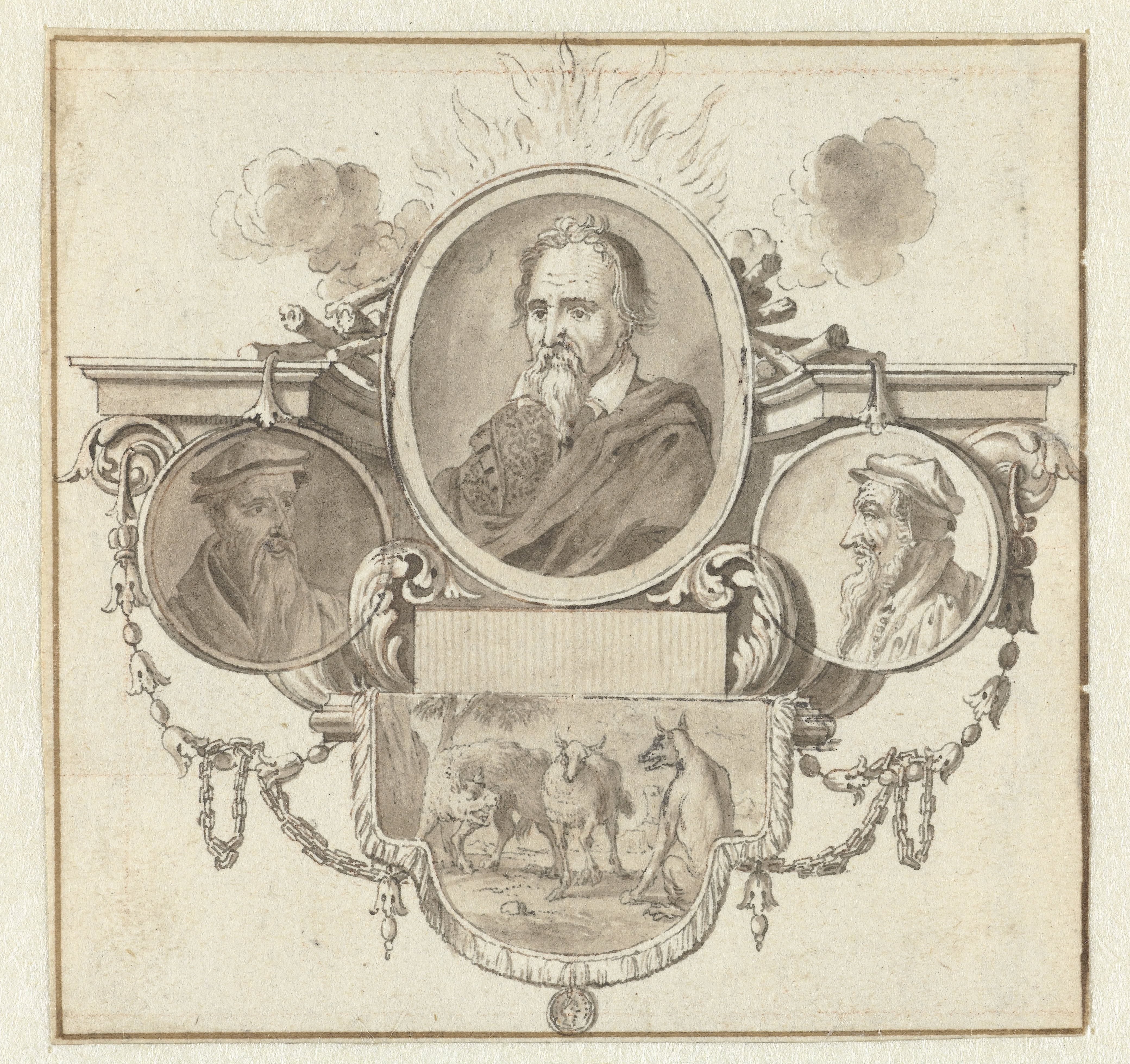 Portret van een theoloog
