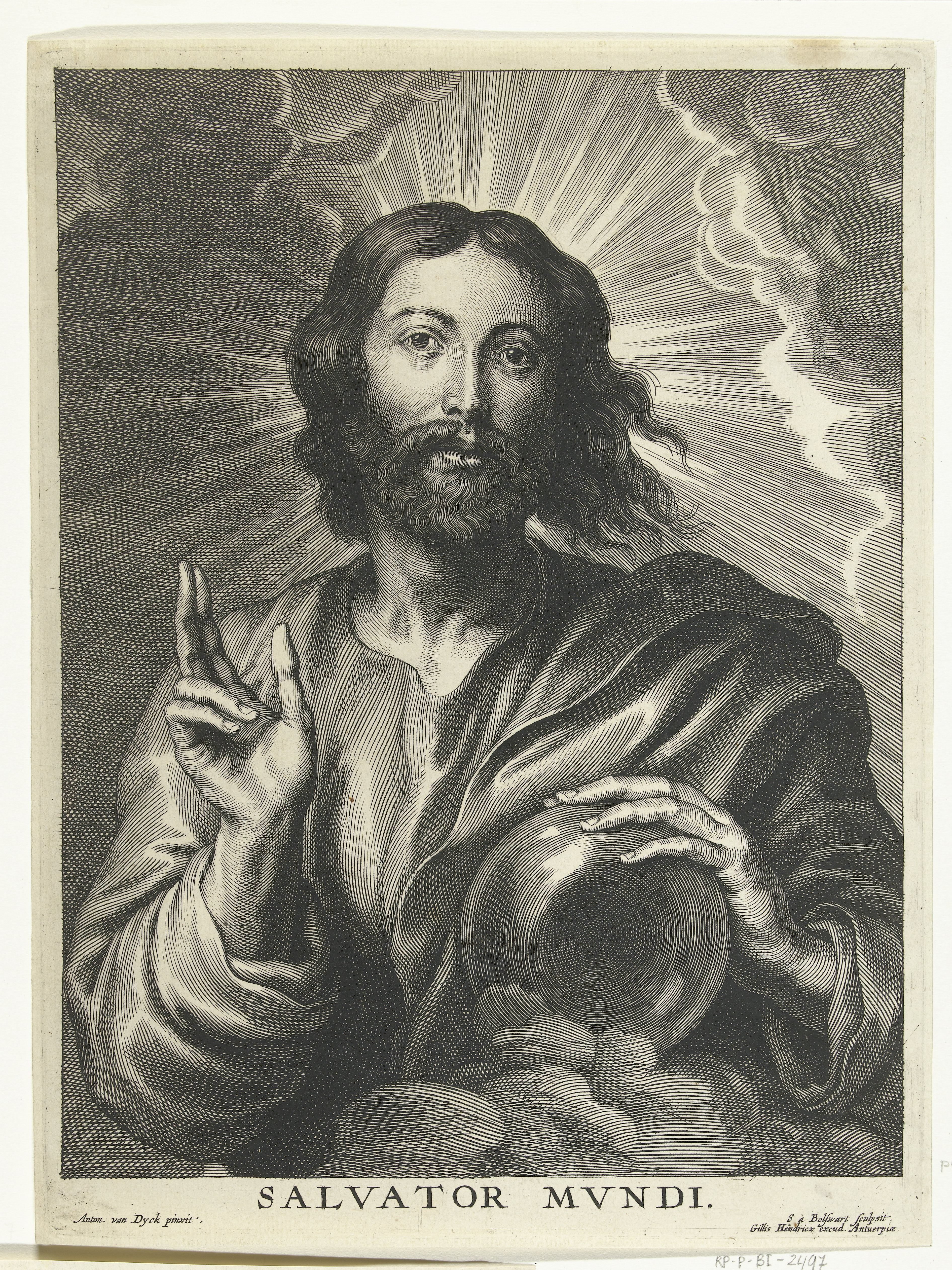 Christus als Salvator Mundi