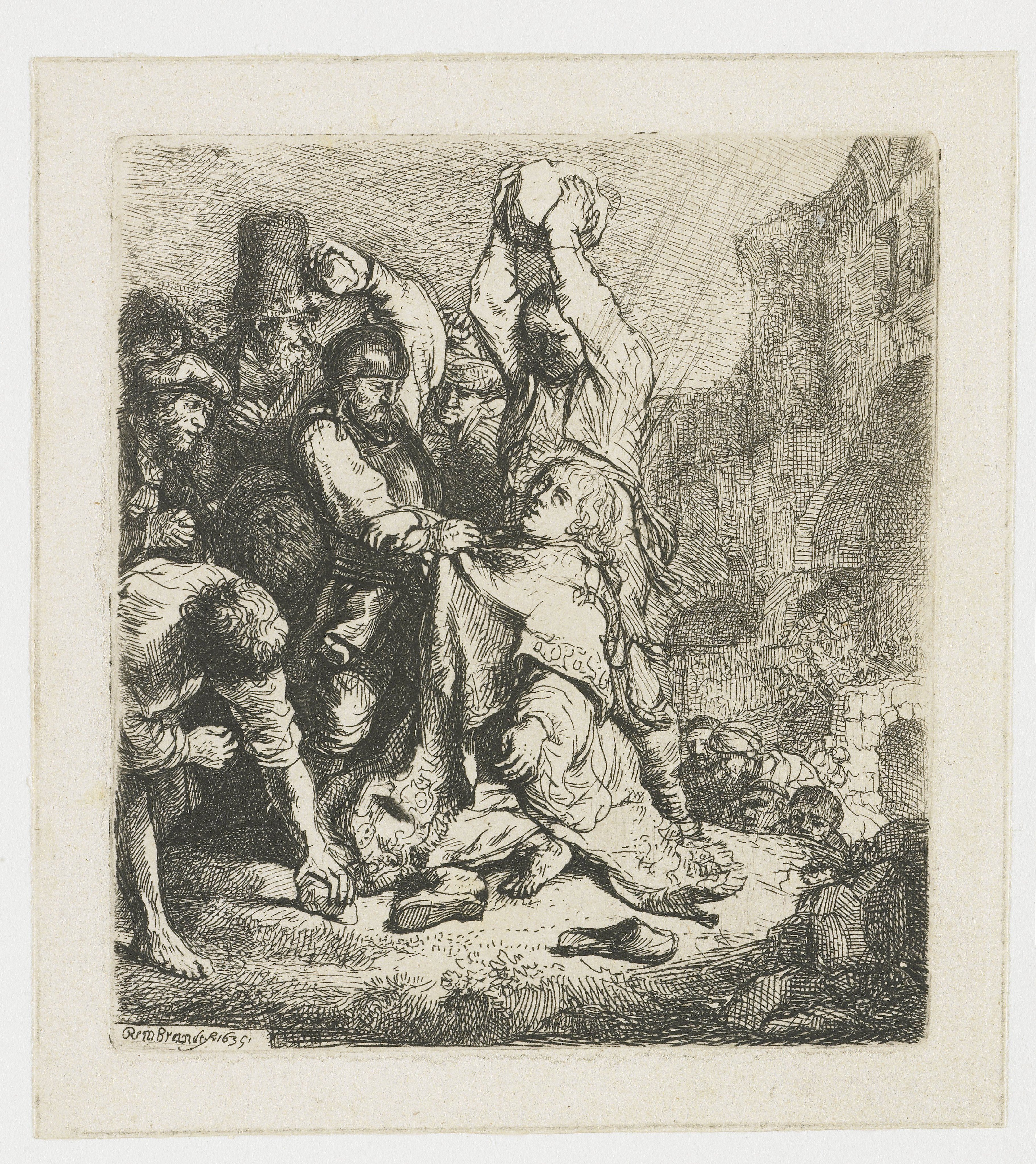 De steniging van Stephanus