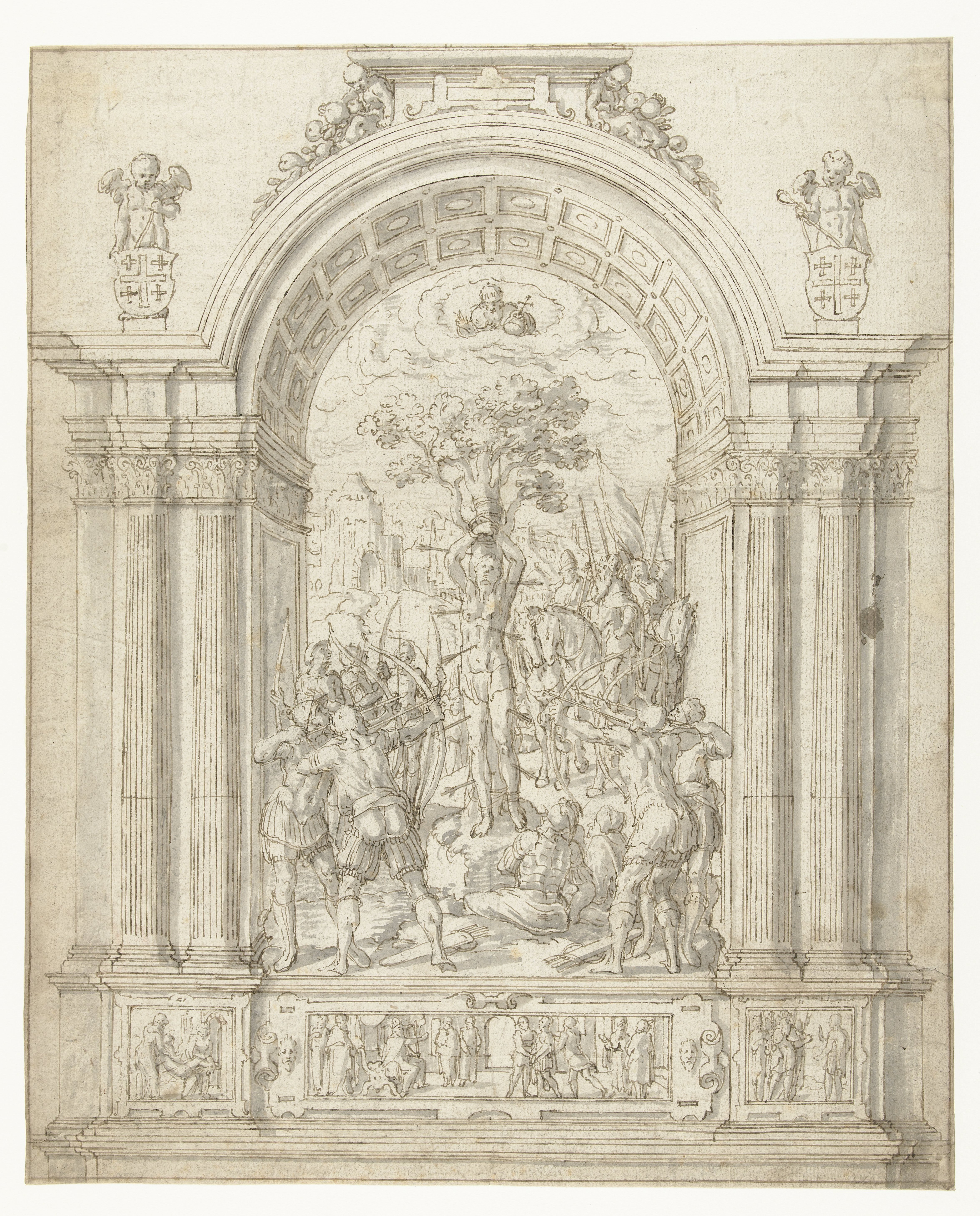 Martelaarschap van de heilige Sebastiaan