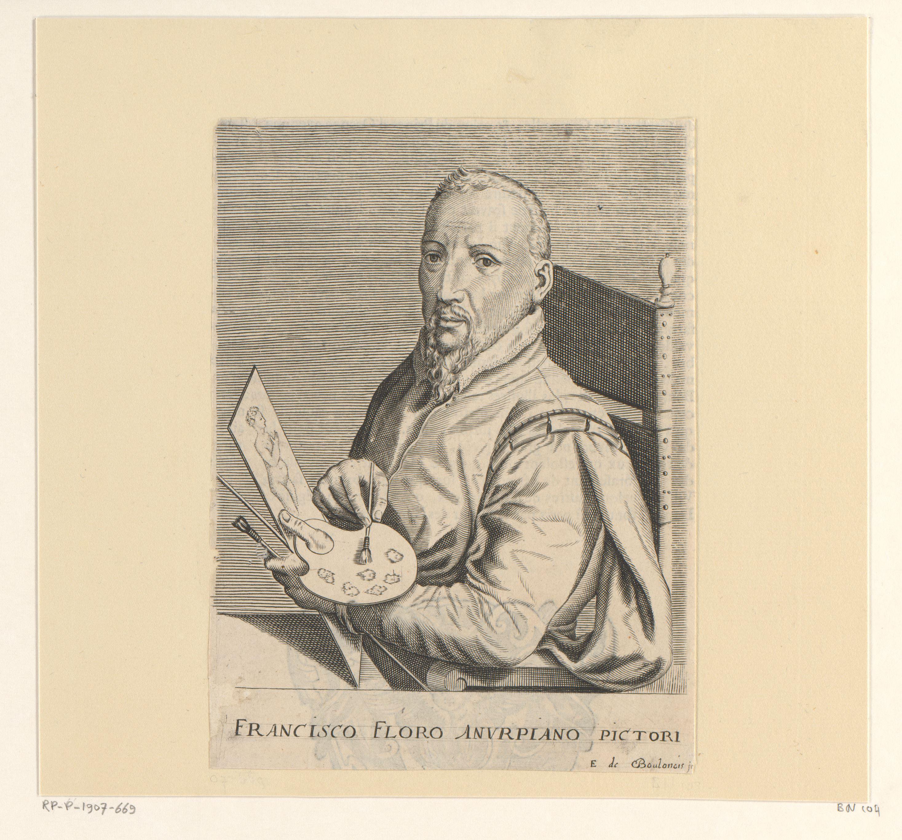 Portret van Frans Floris