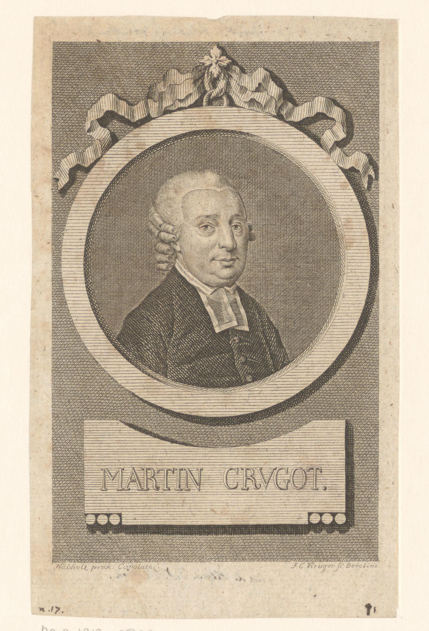 Portret van Martin Crugot