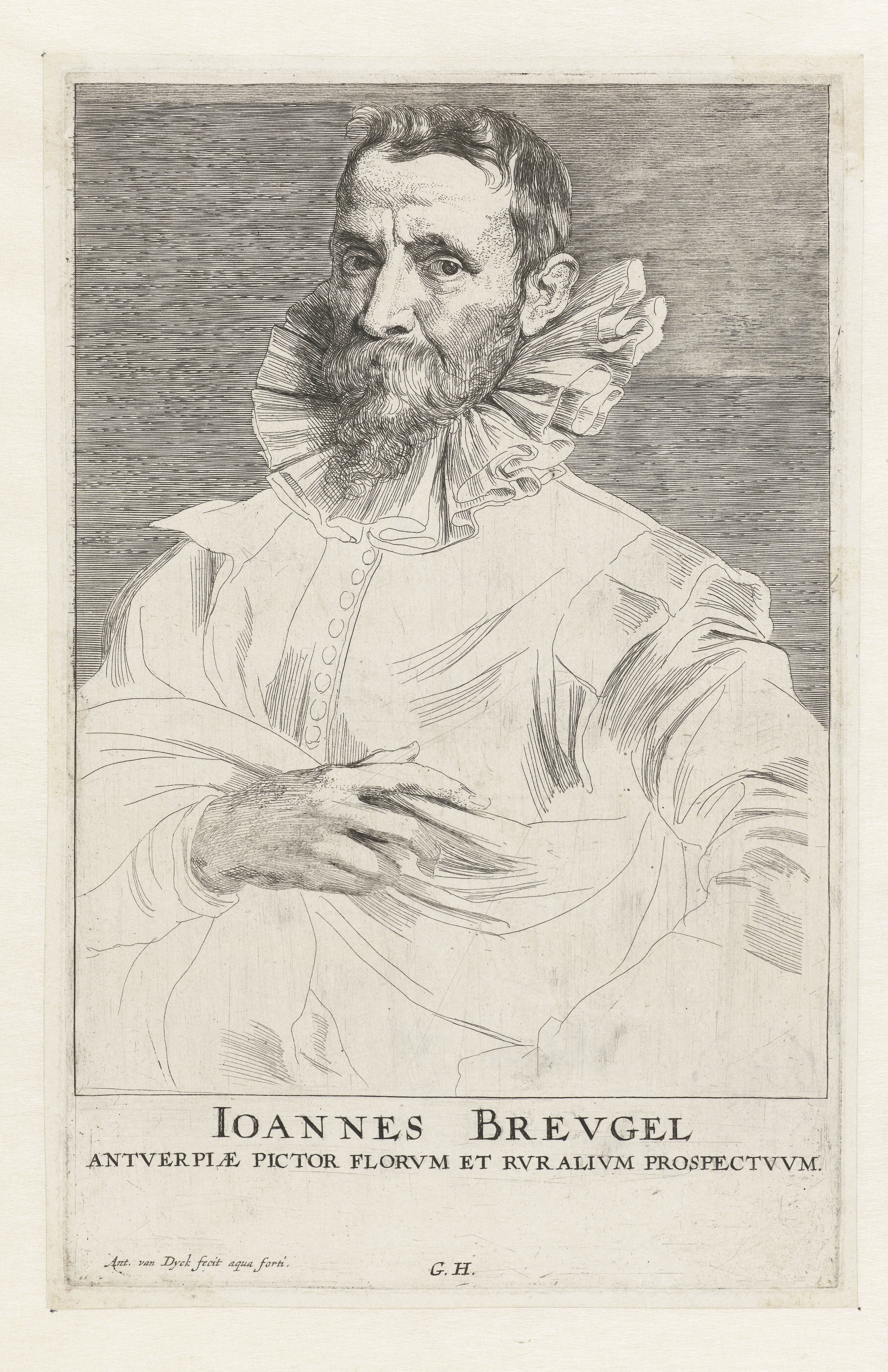 Portret van Jan Brueghel de Oude