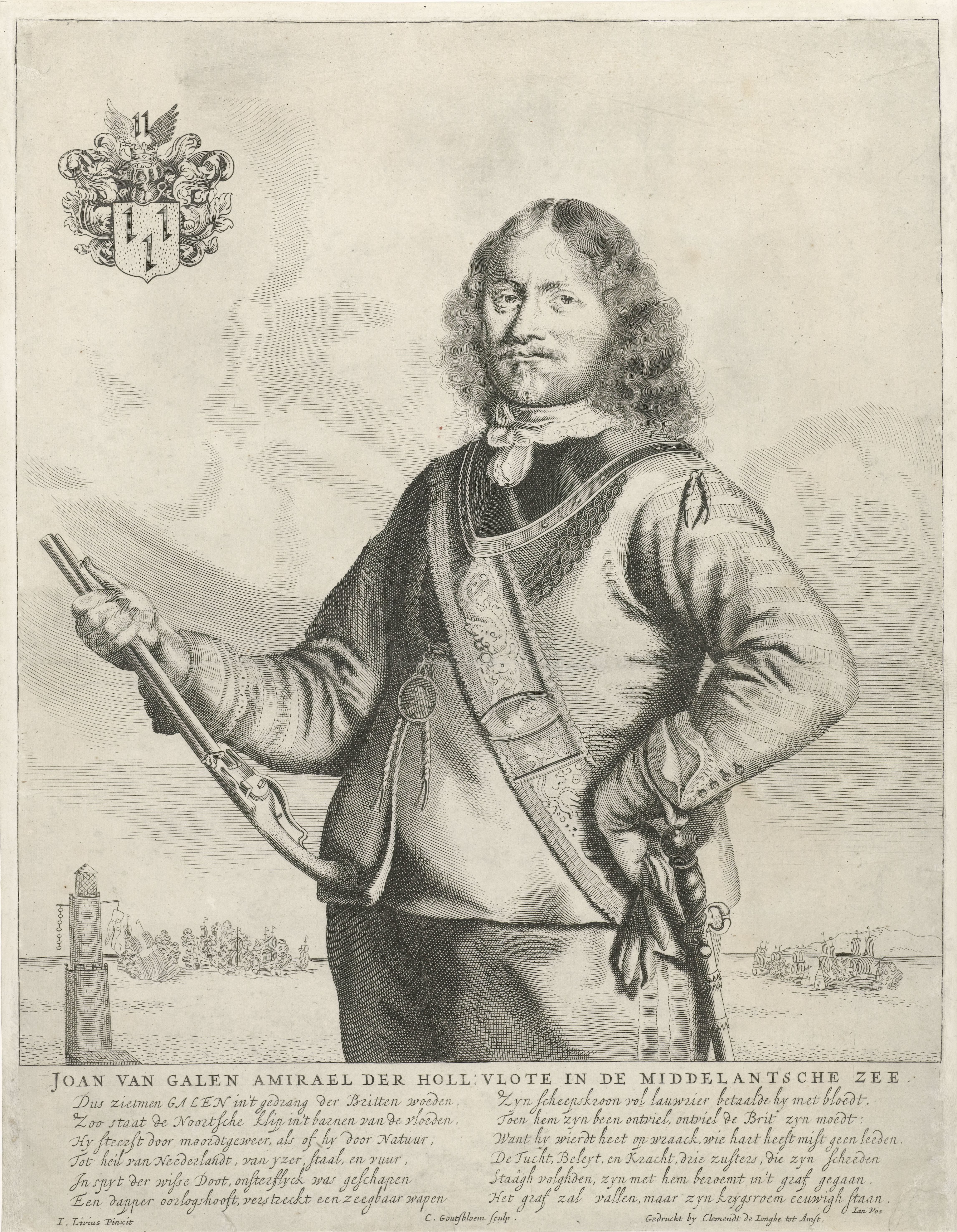 Portret van Johan van Galen