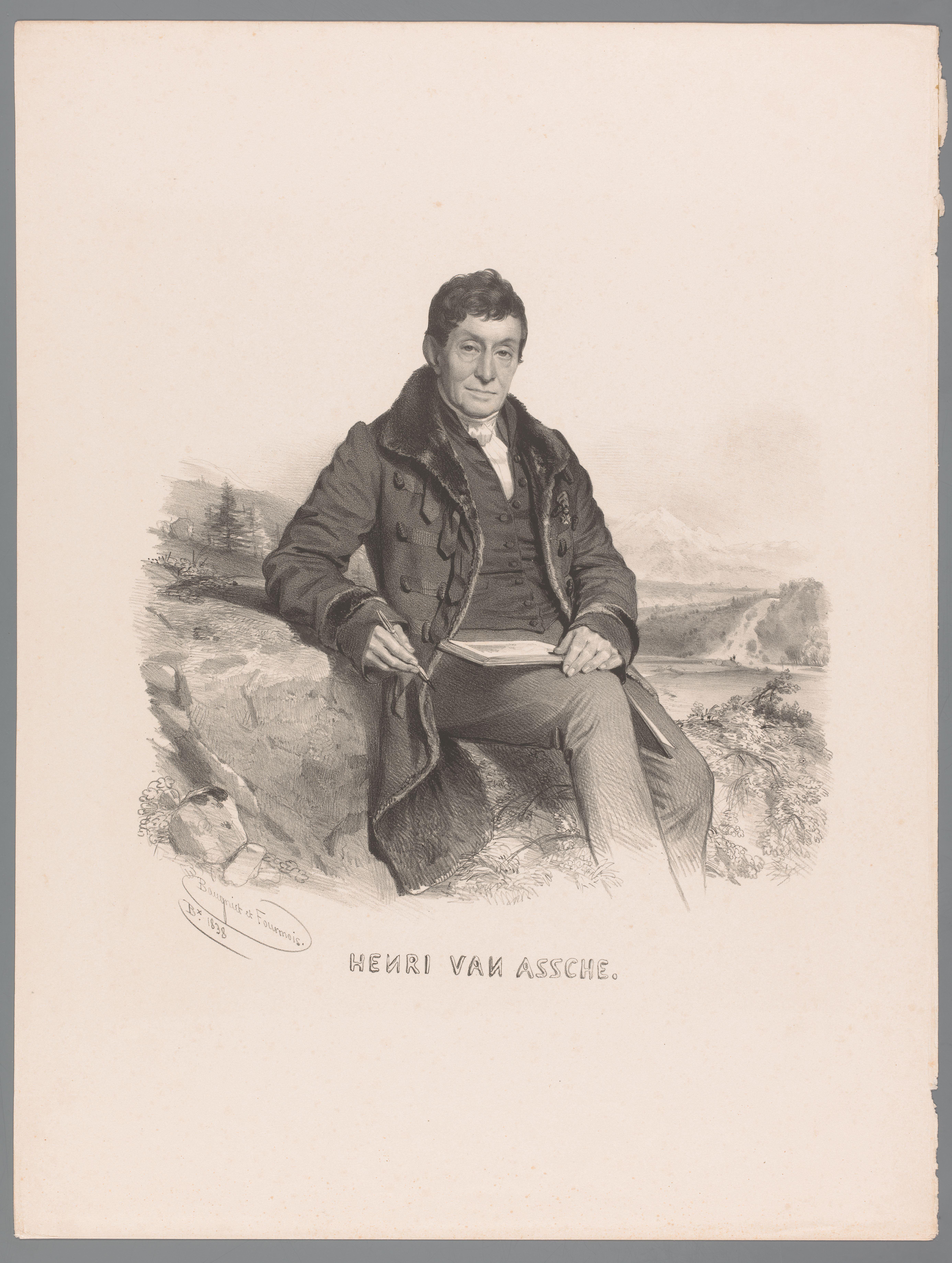 Portret van Henri van Assche