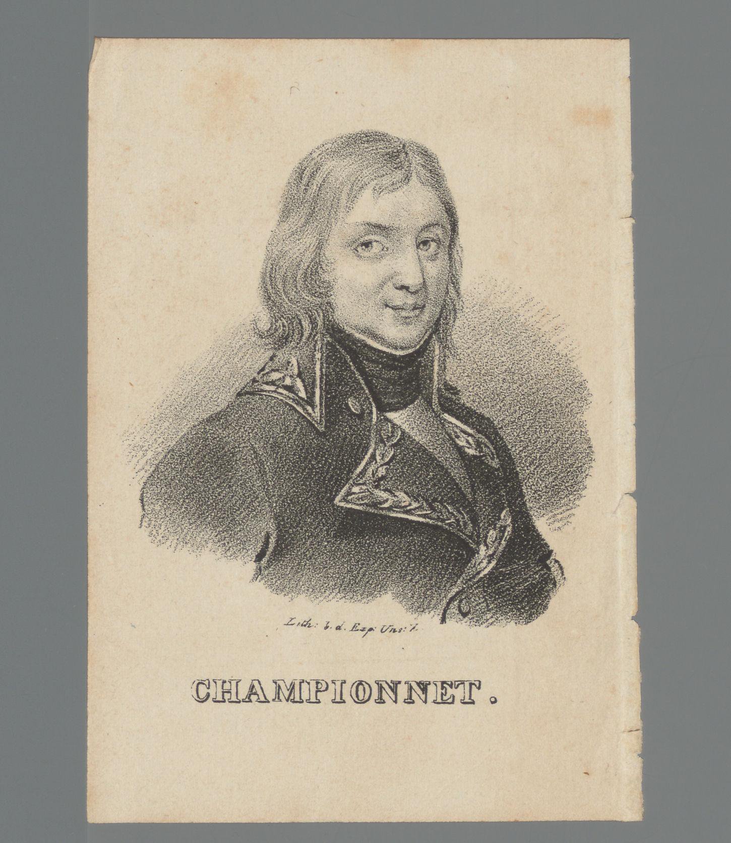 Portret van Jean Étienne Championnet