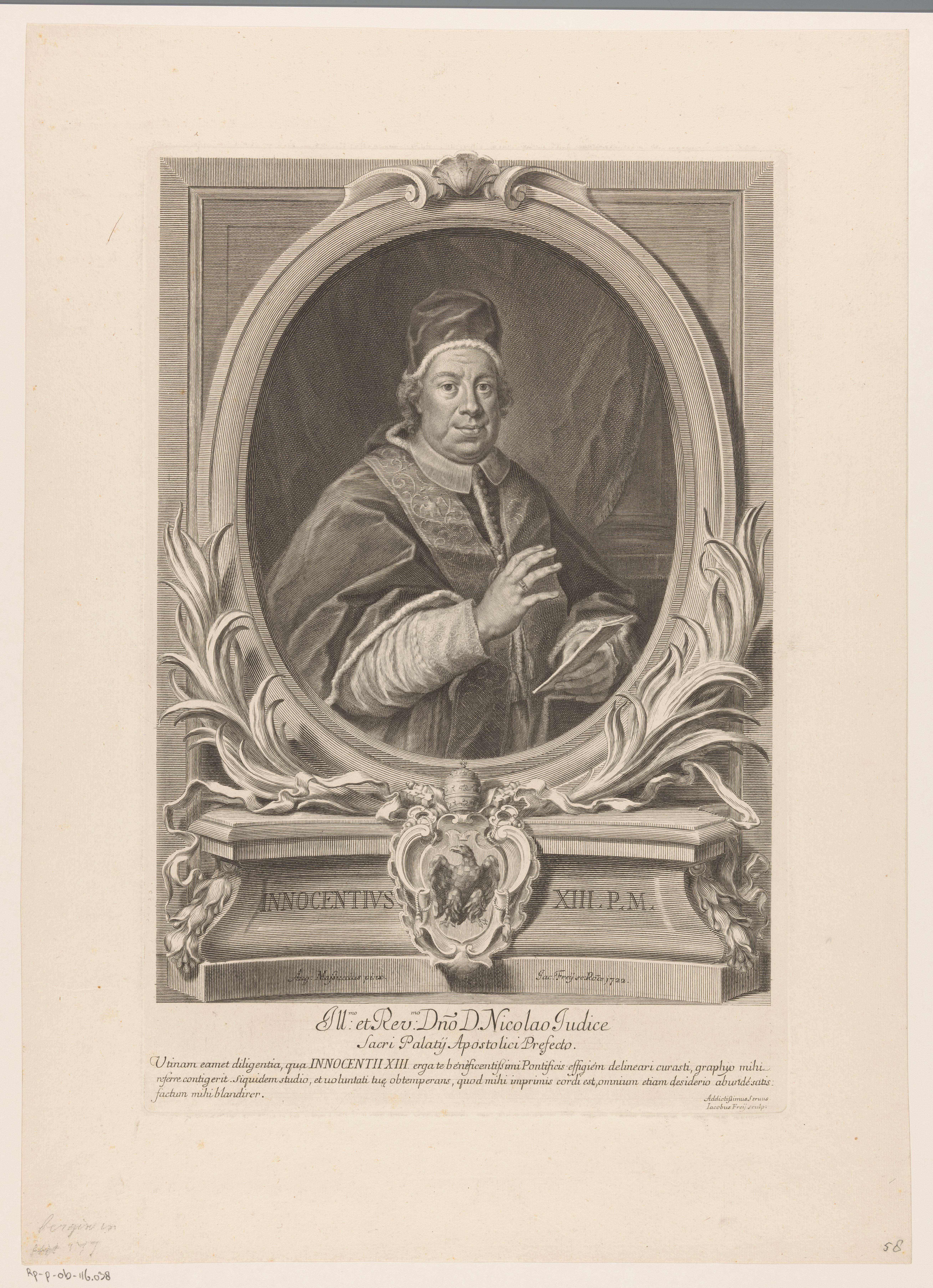 Portret van Innocentius XIII