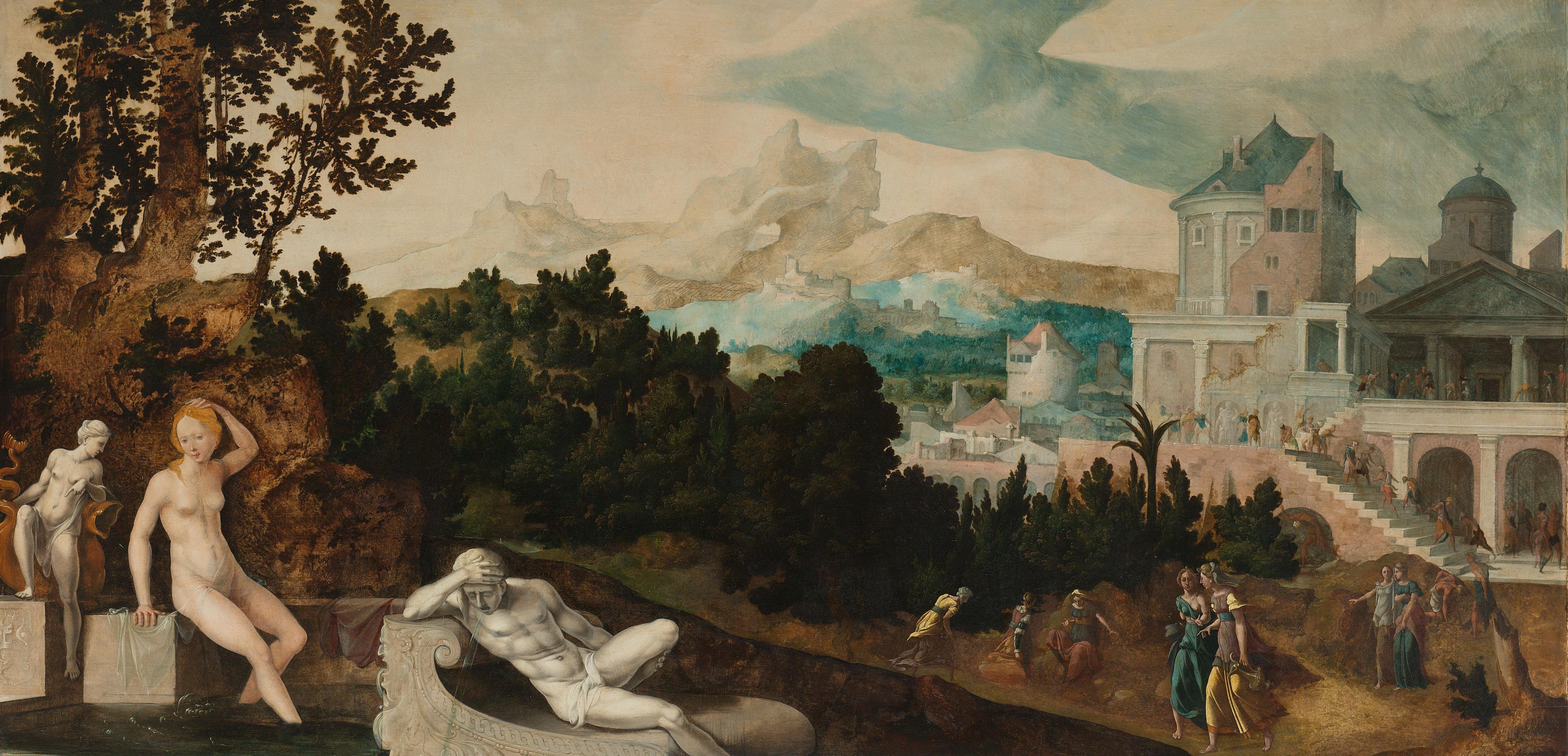 Landscape with Bathsheba