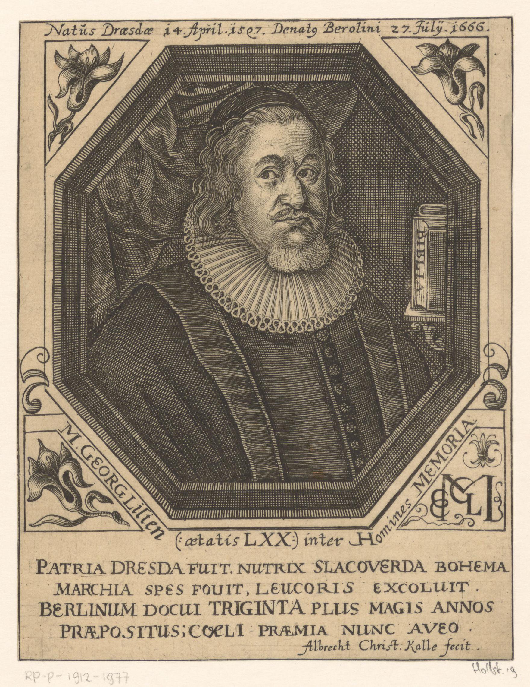 Portret van Georg Lilien