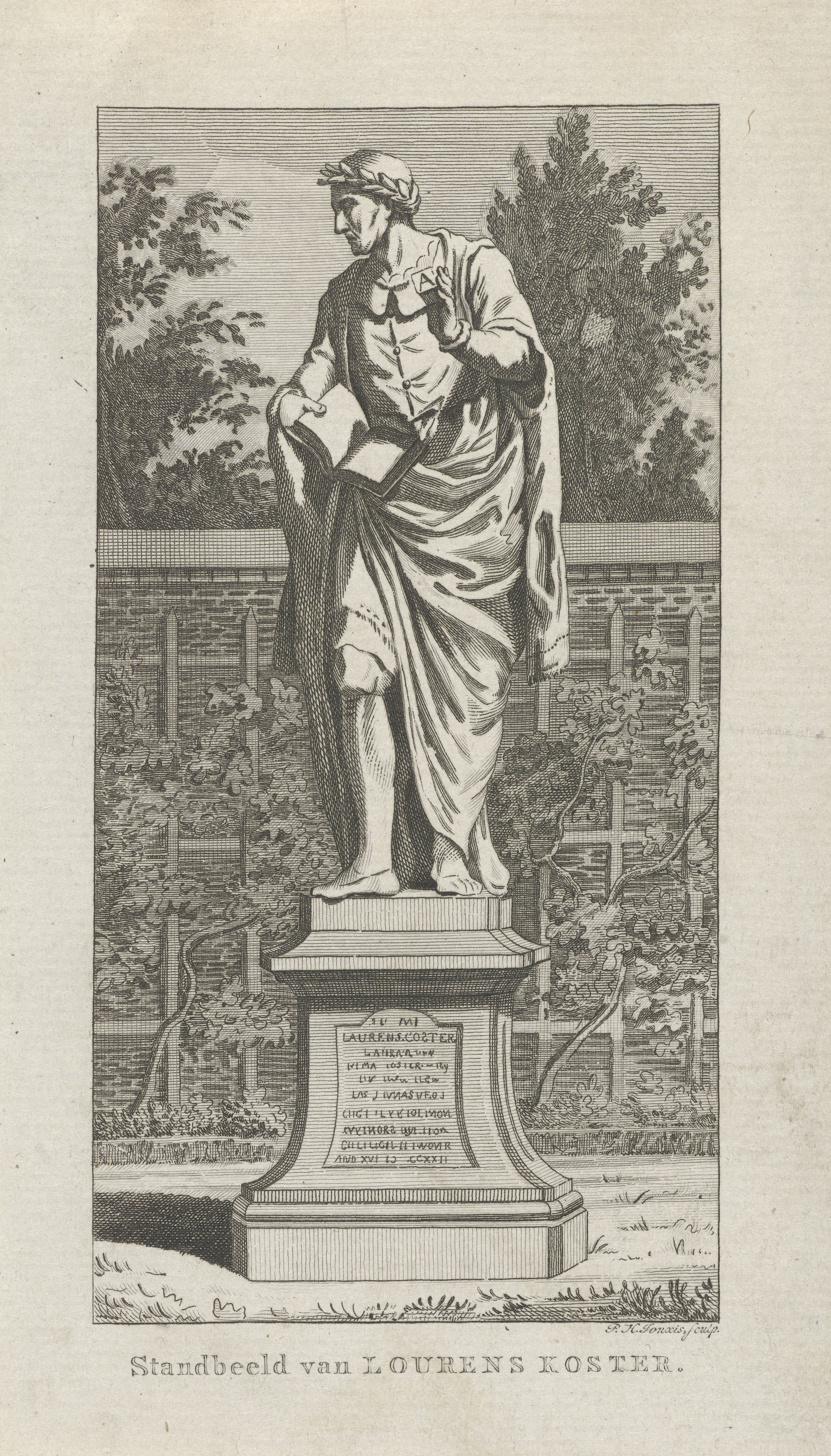 Standbeeld van Laurens Jansz. Coster