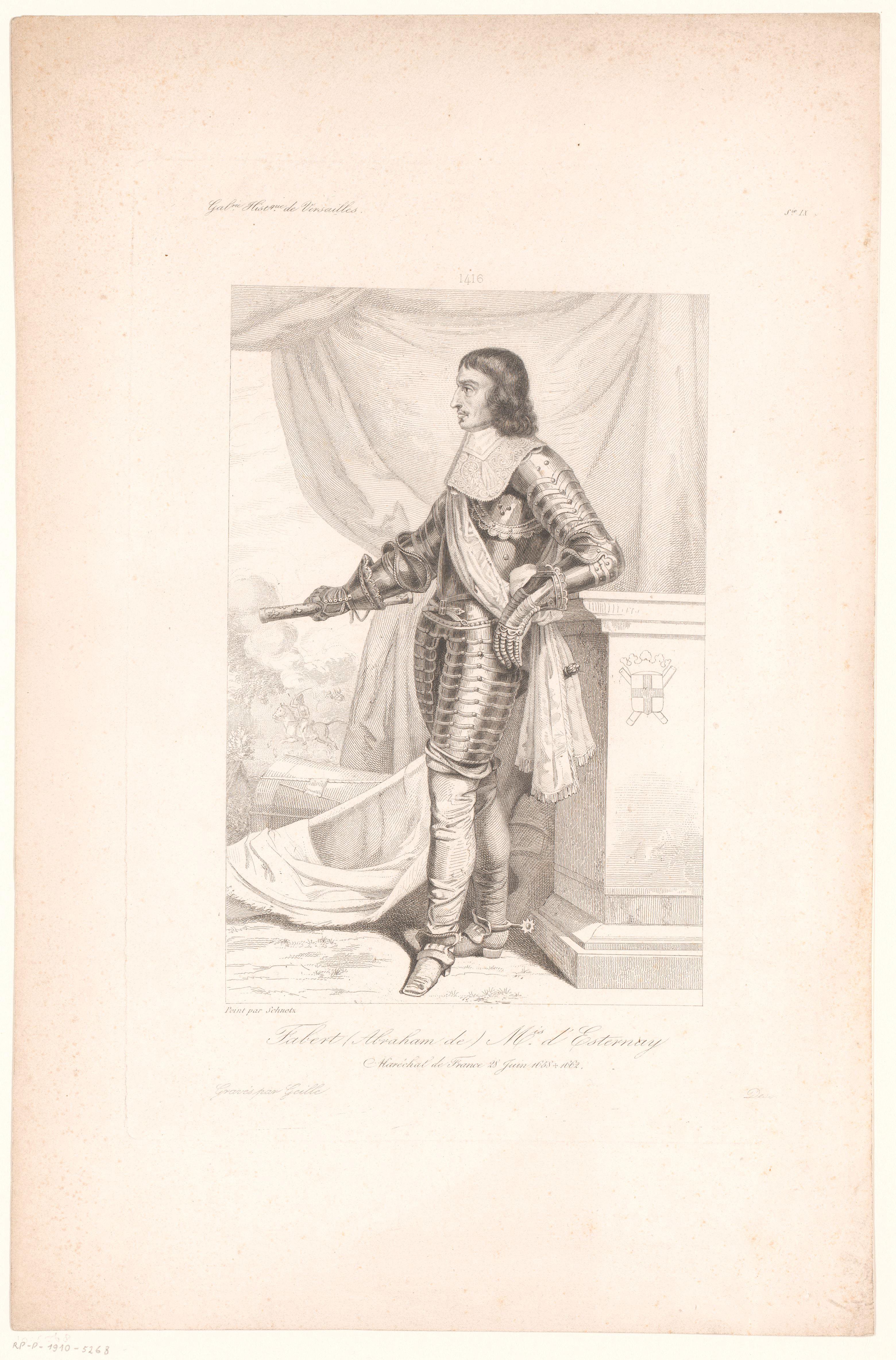 Portret van Abraham de Fabert