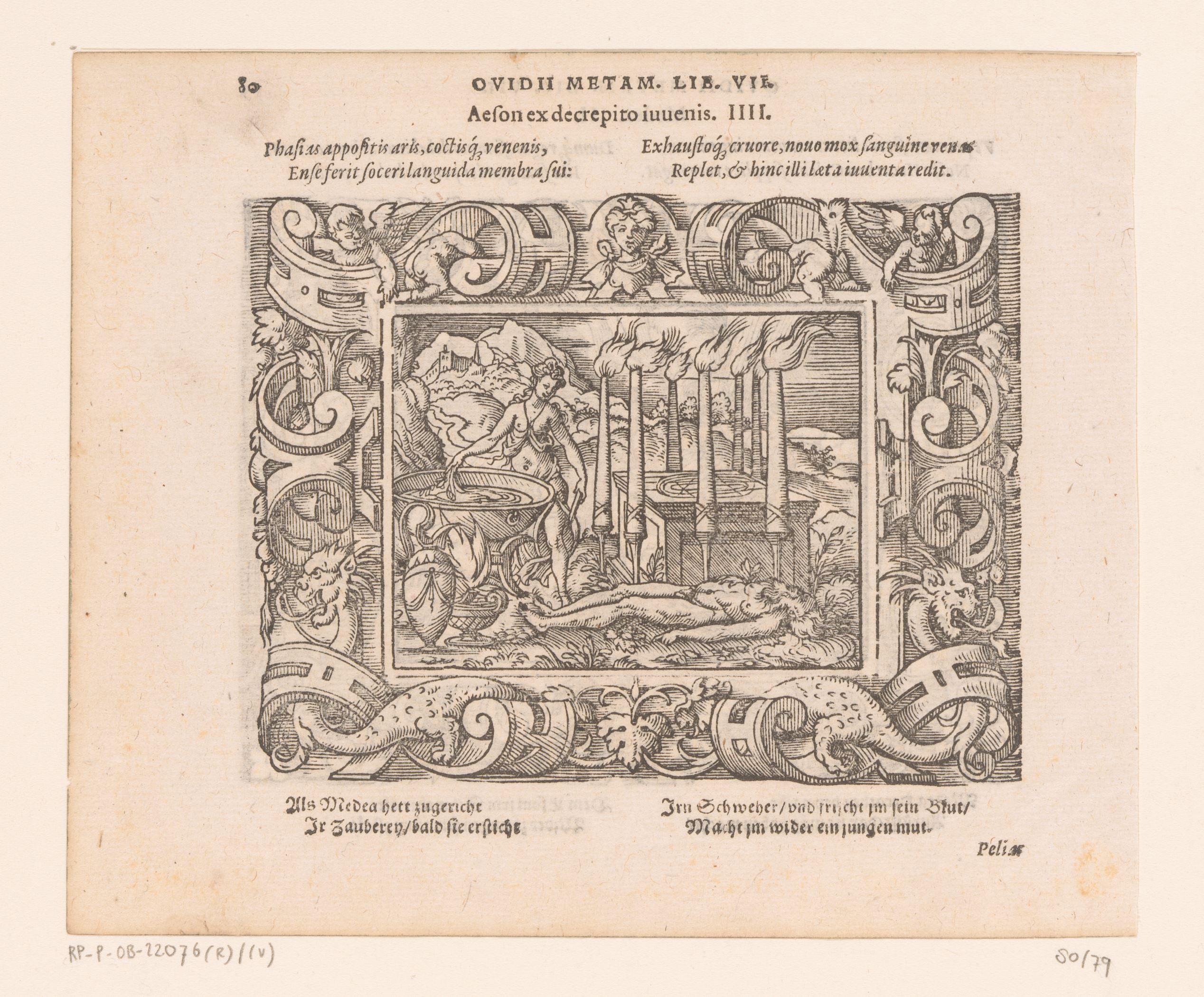 Medea herstelt de jeugd van Aeson