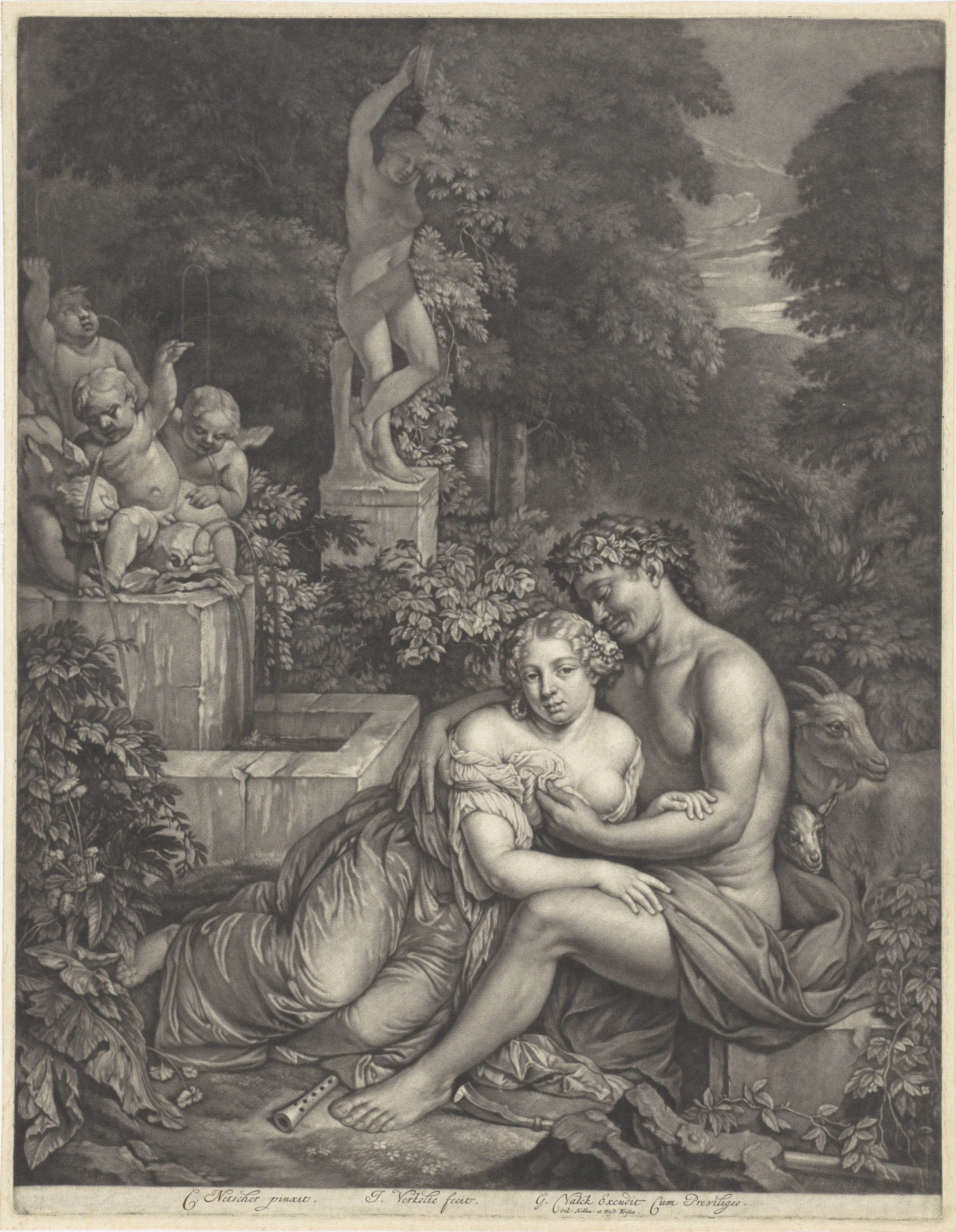 Vertumnus en Pomona