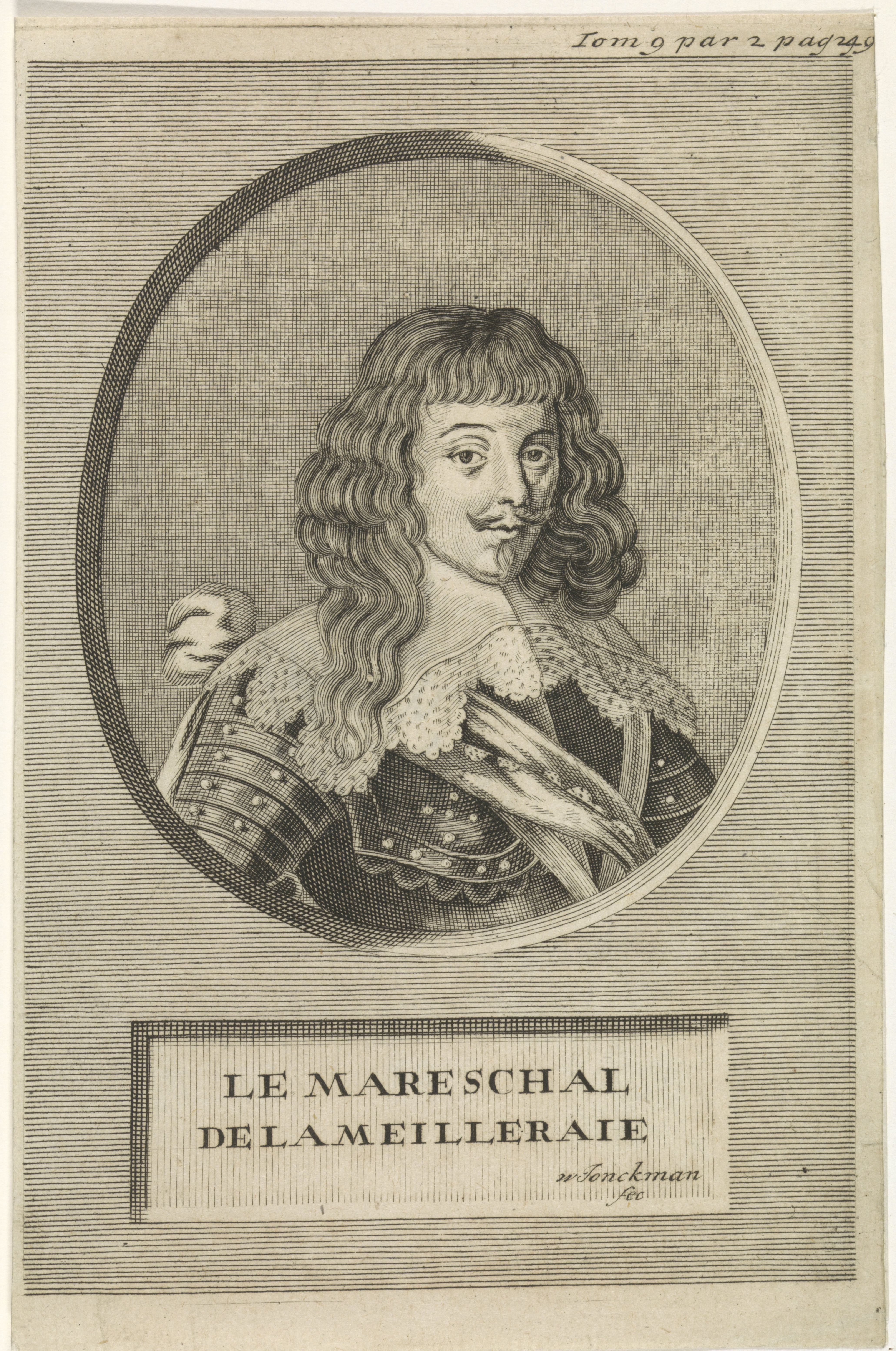 Portret van Charles de La Porte, hertog van Meilleraye