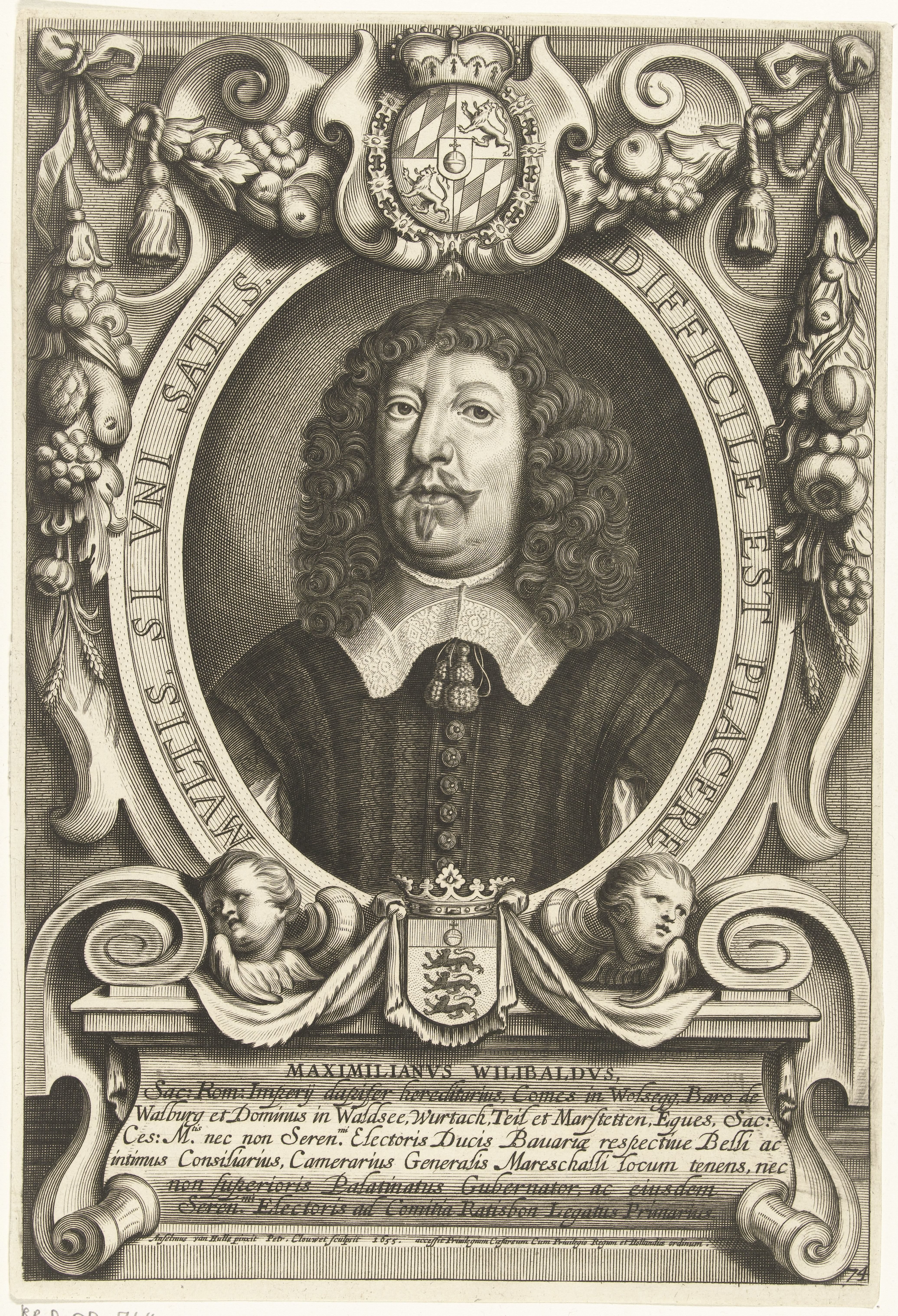 Portret van Maximilian Willibald