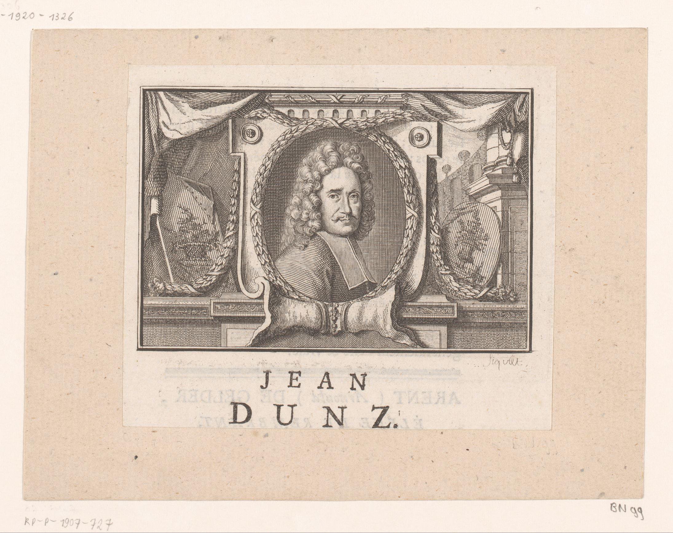 Portret van Jean Dunz