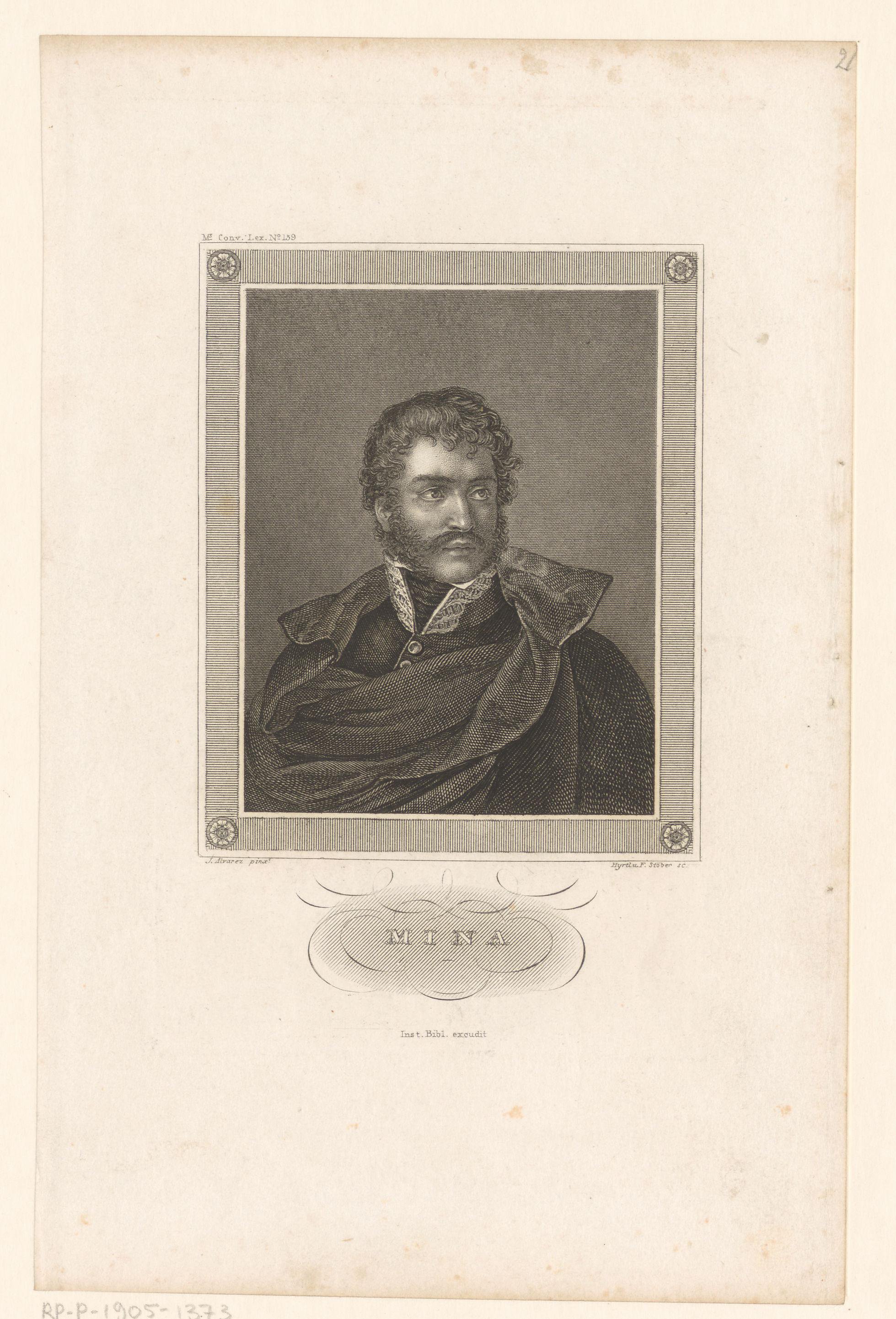 Portret van Francisco Espoz y Mina