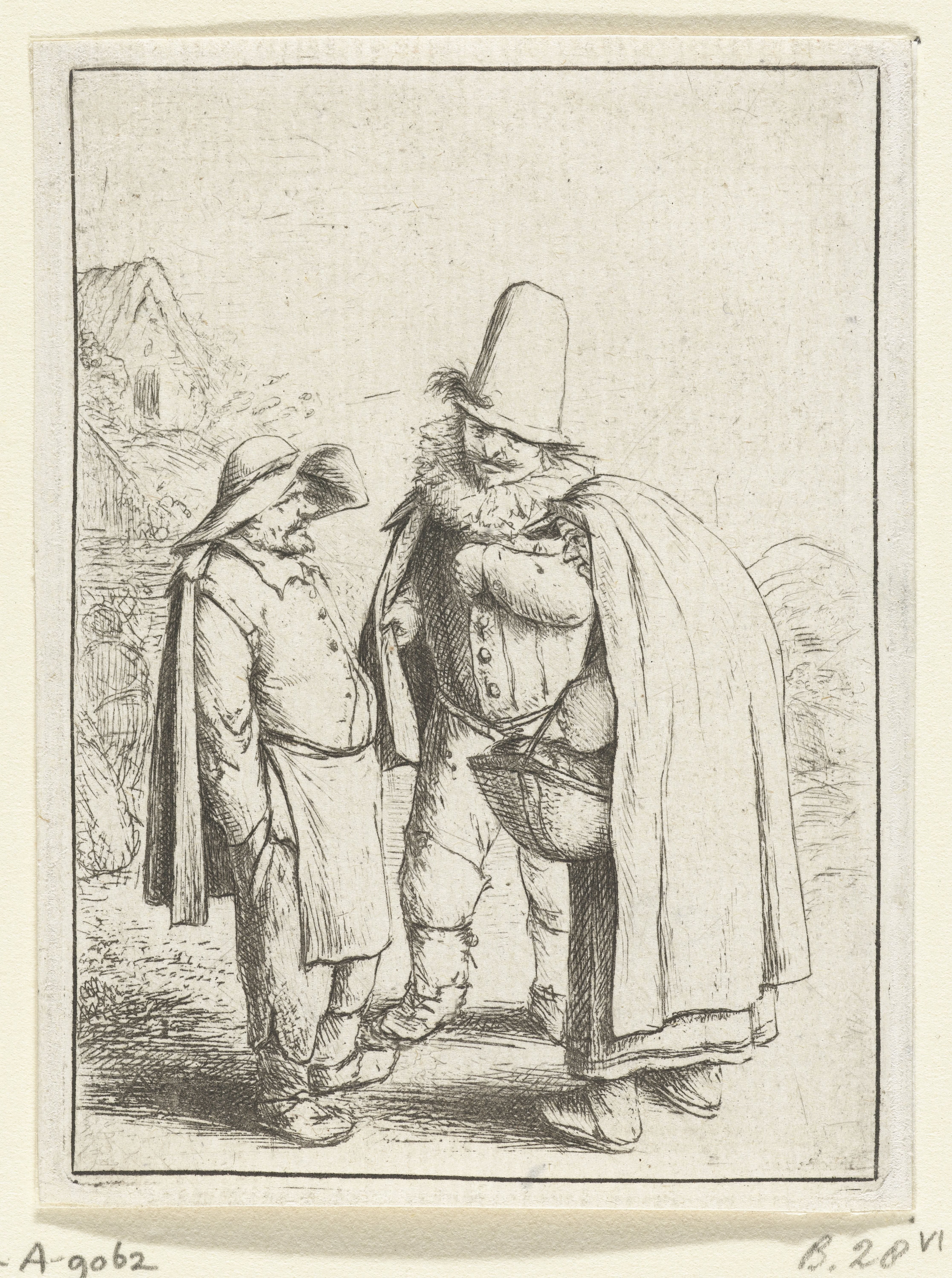 Kwakzalver en een boer en boerin