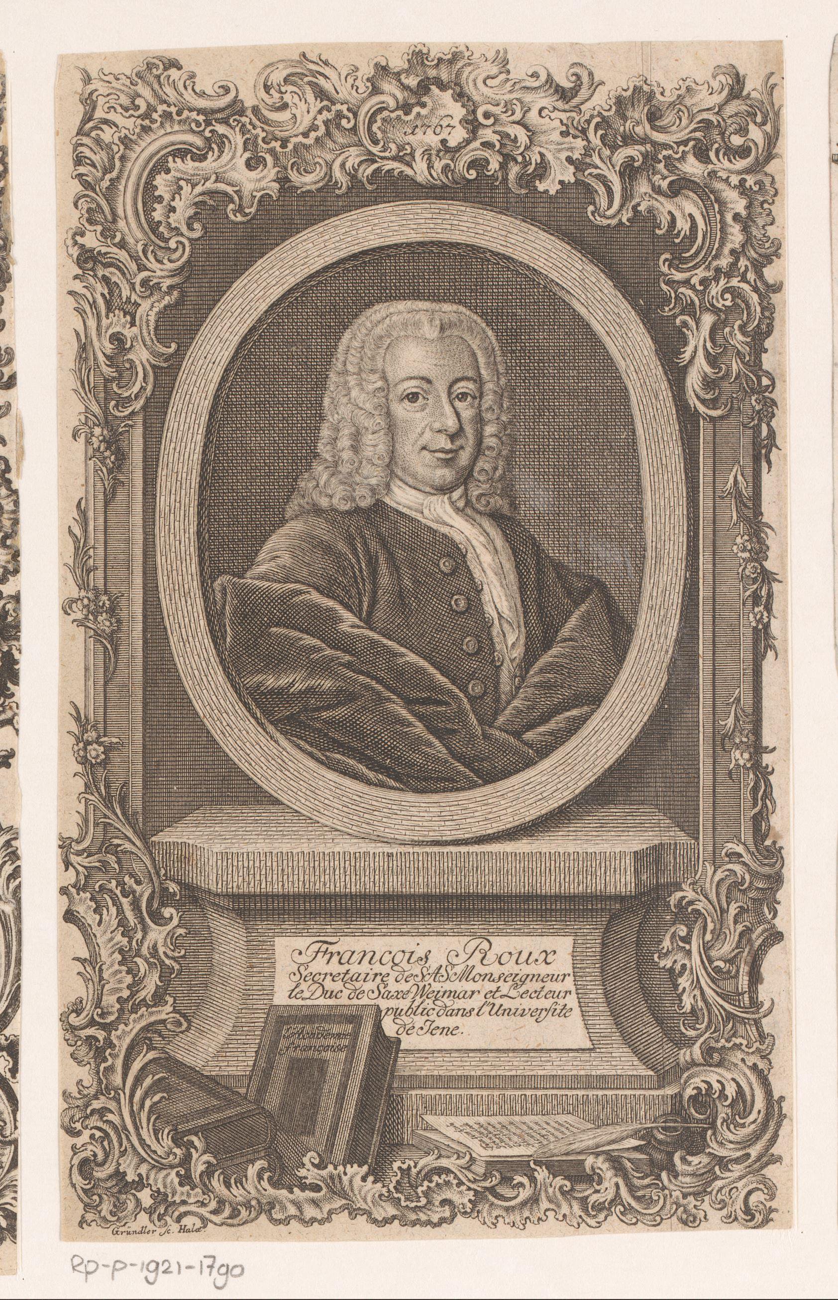 Portret van François Roux