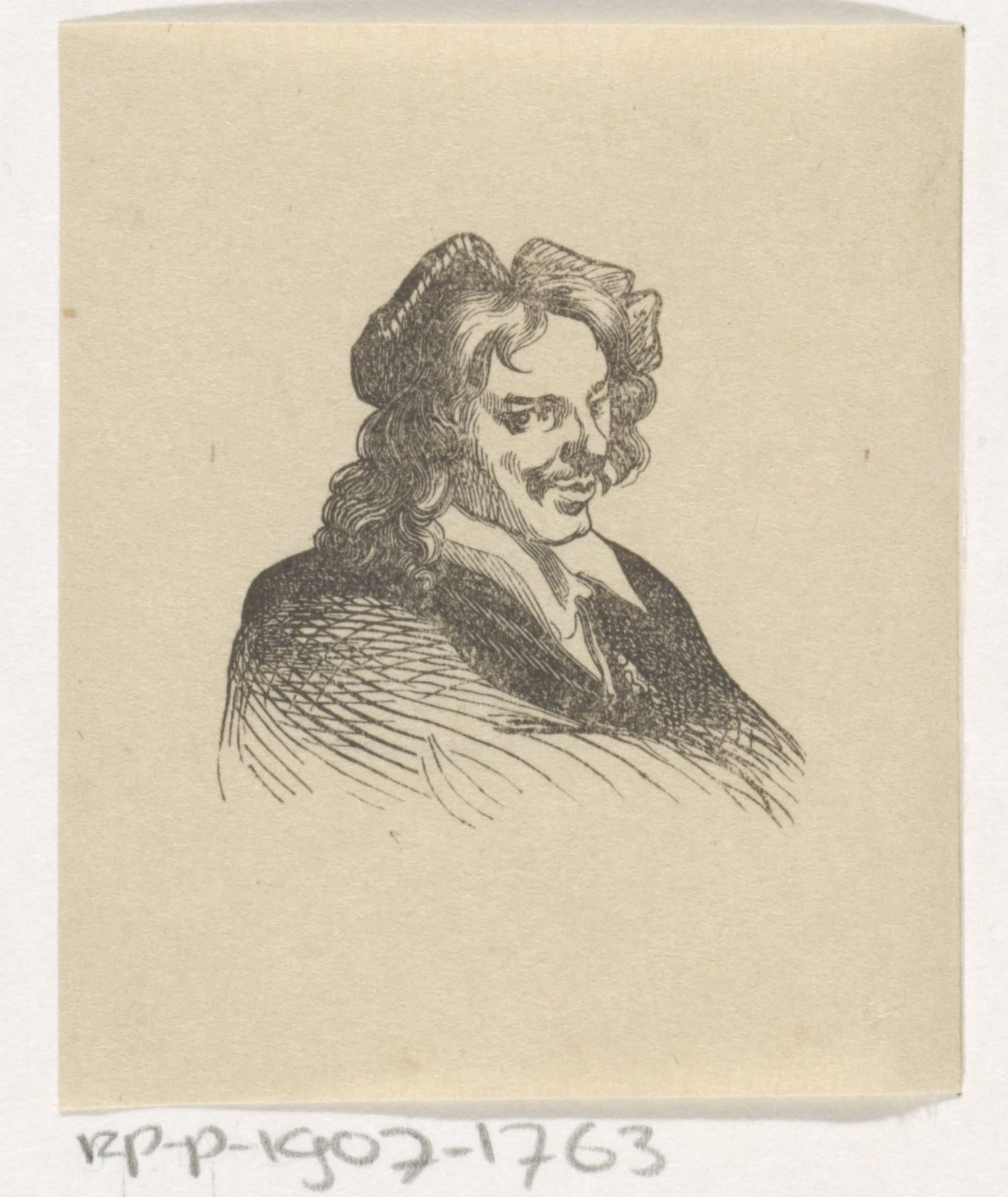 Portret van een kunstenaar