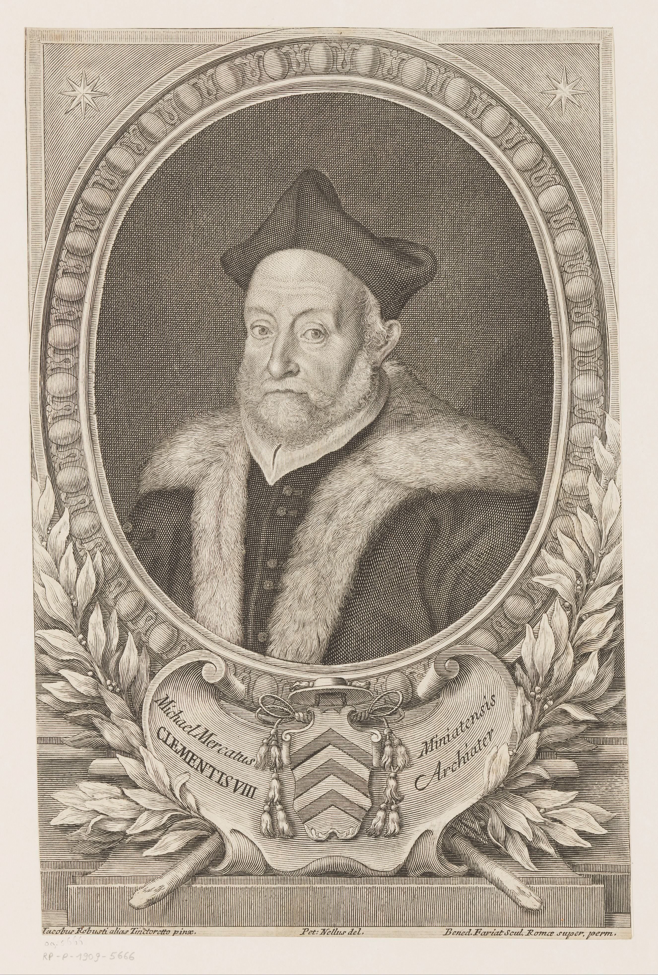 Portret van Michael Mercatus