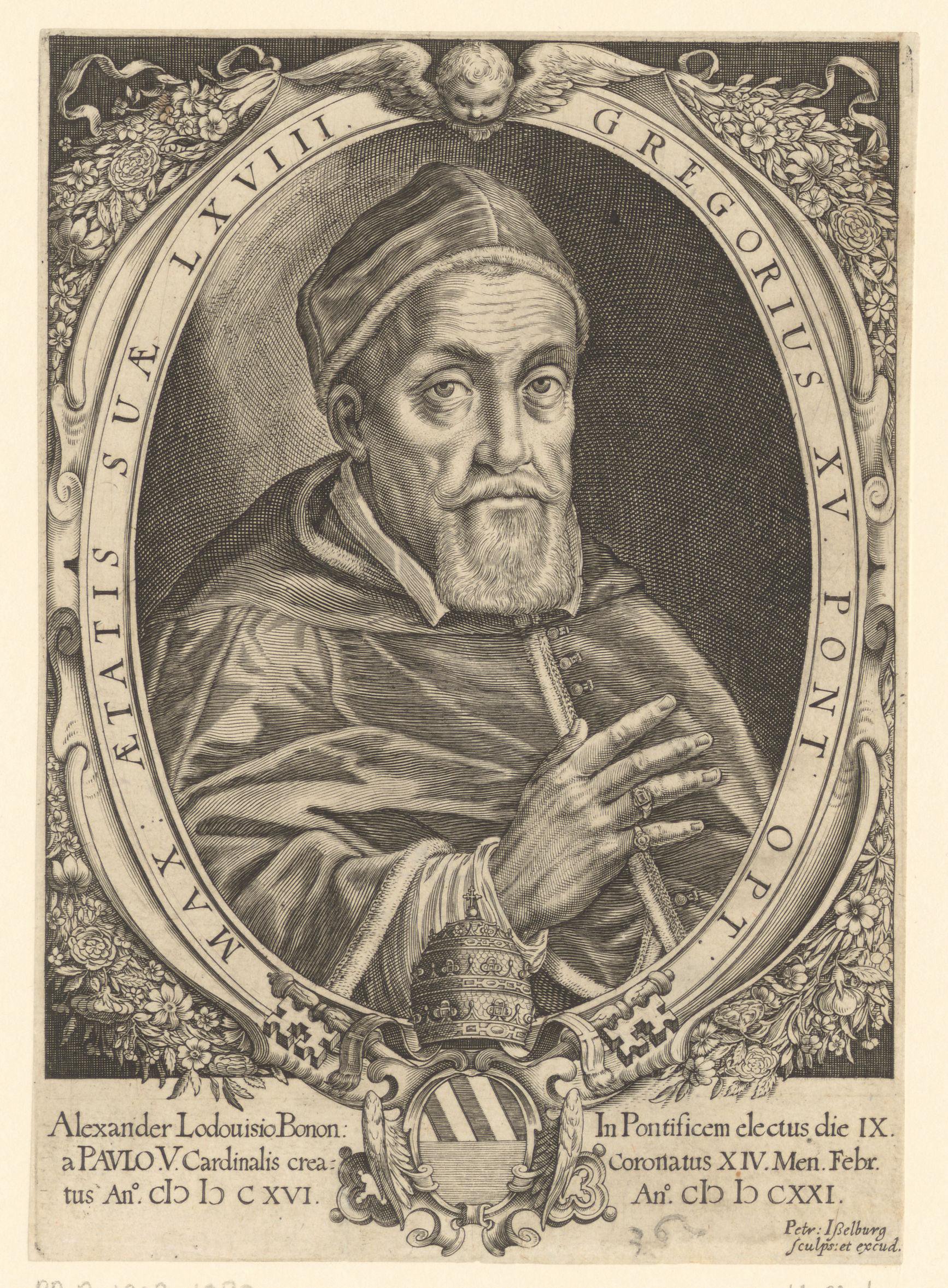 Portret van Gregorius XV