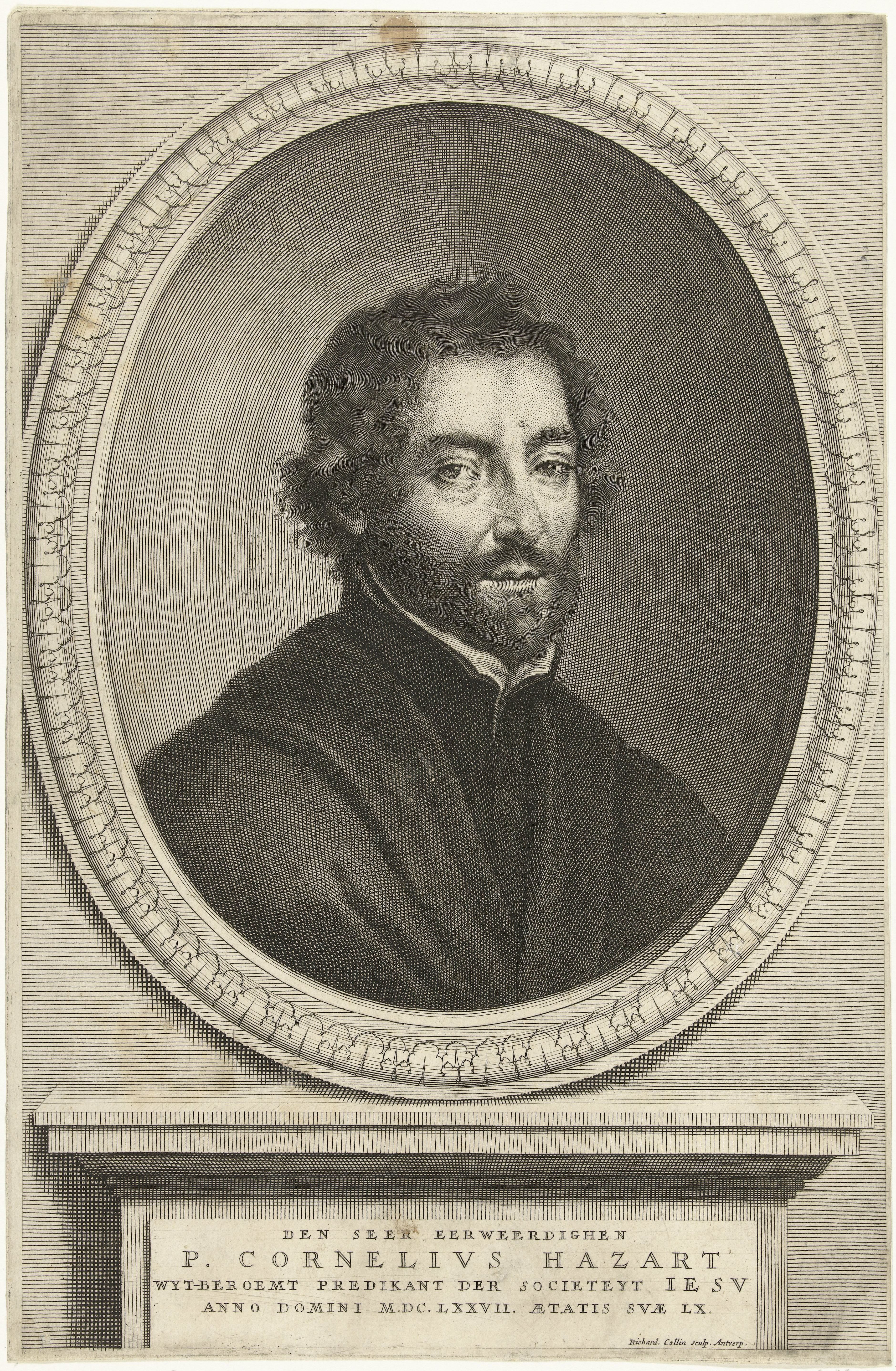 Portret van Cornelius Hazart