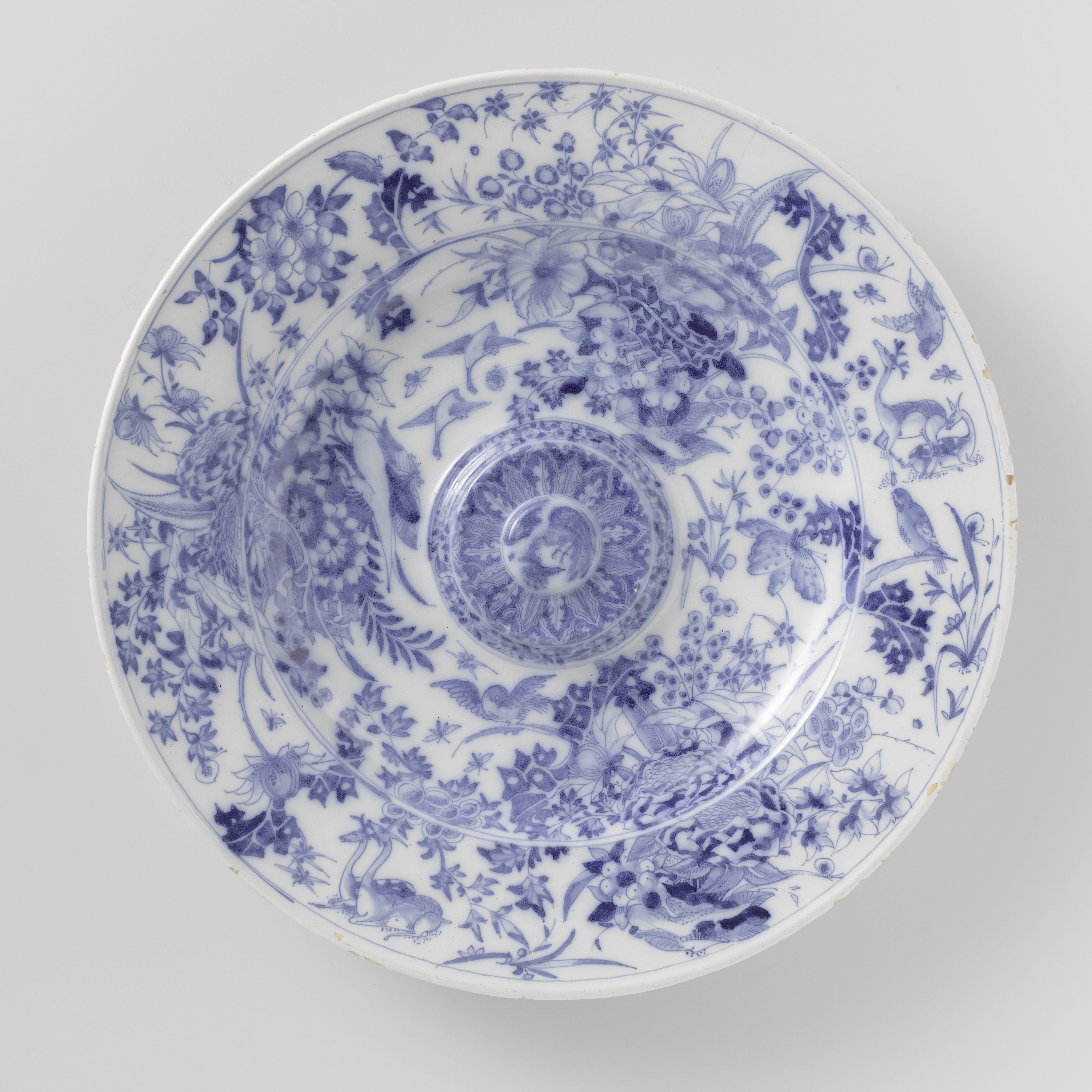 Basin for a ewer