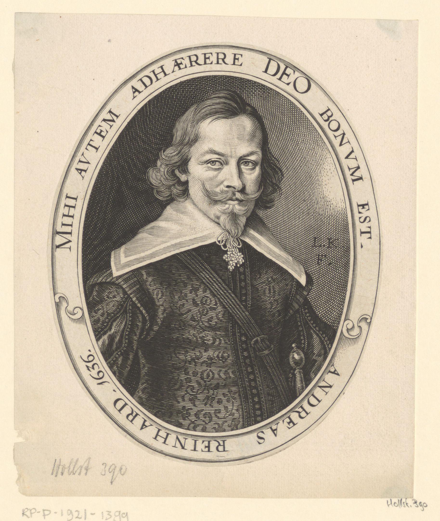 Portret van Andreas Reinhard