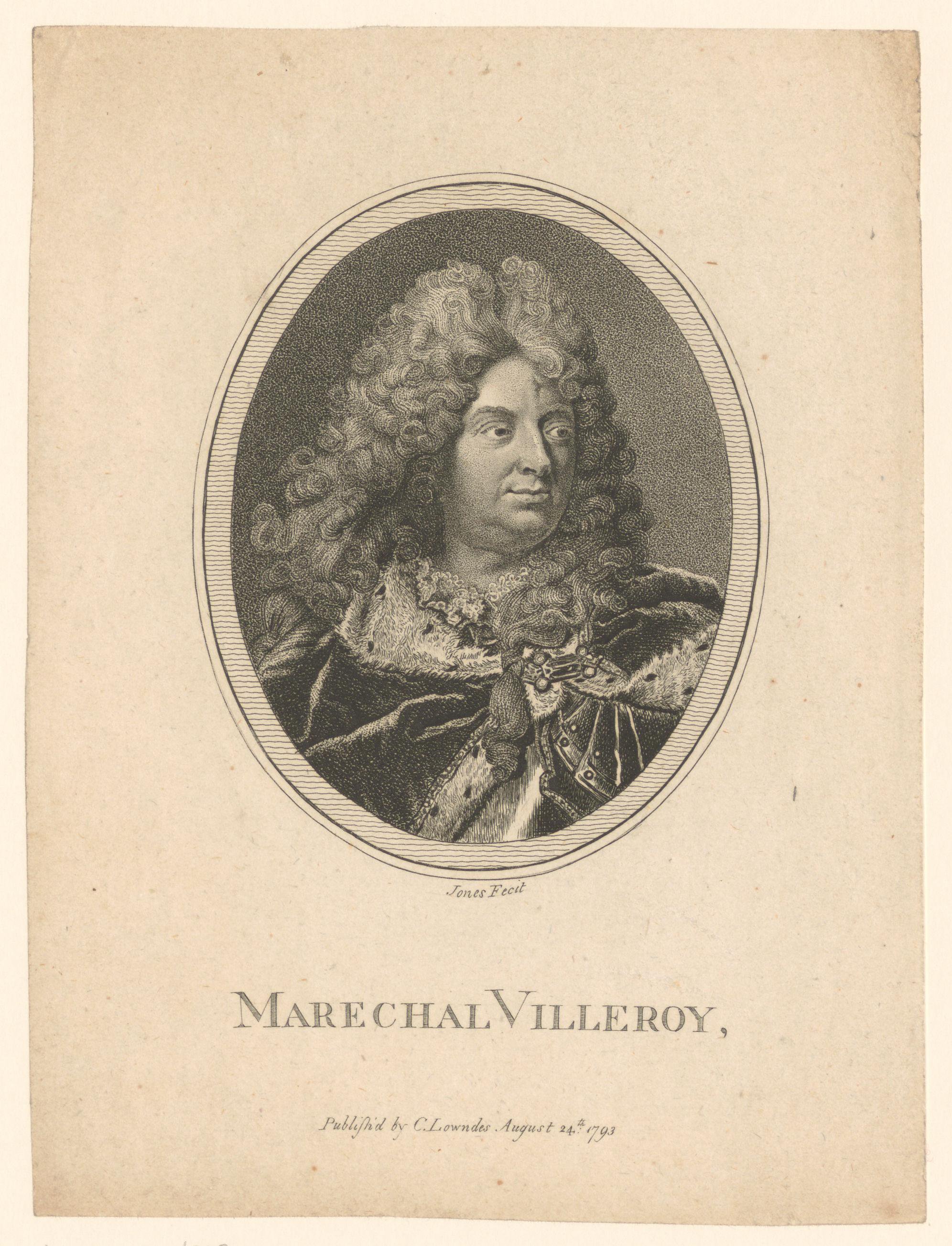 Portret van François de Neufville