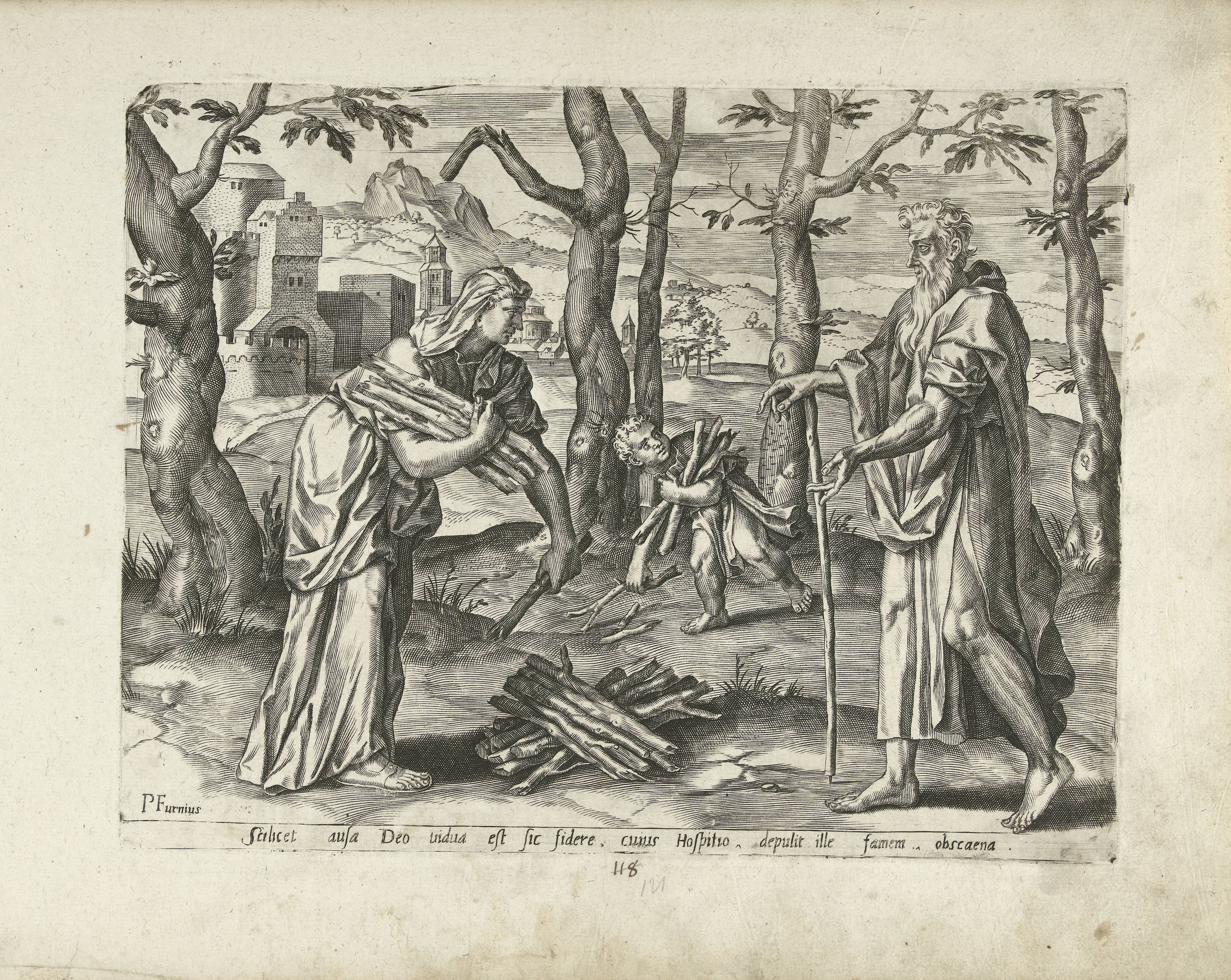 Elia en de weduwe van Sarefat