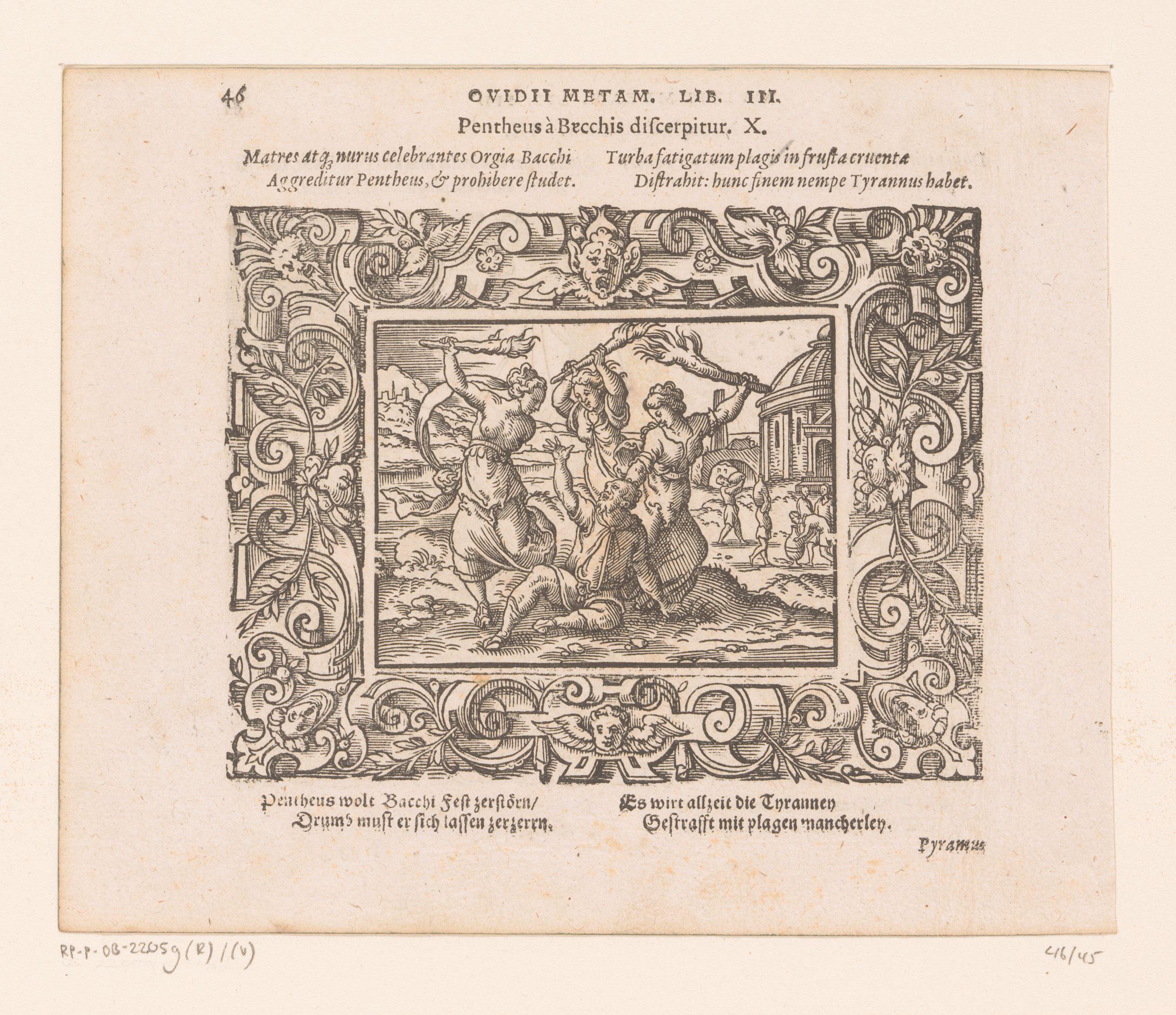 Dood van Pentheus