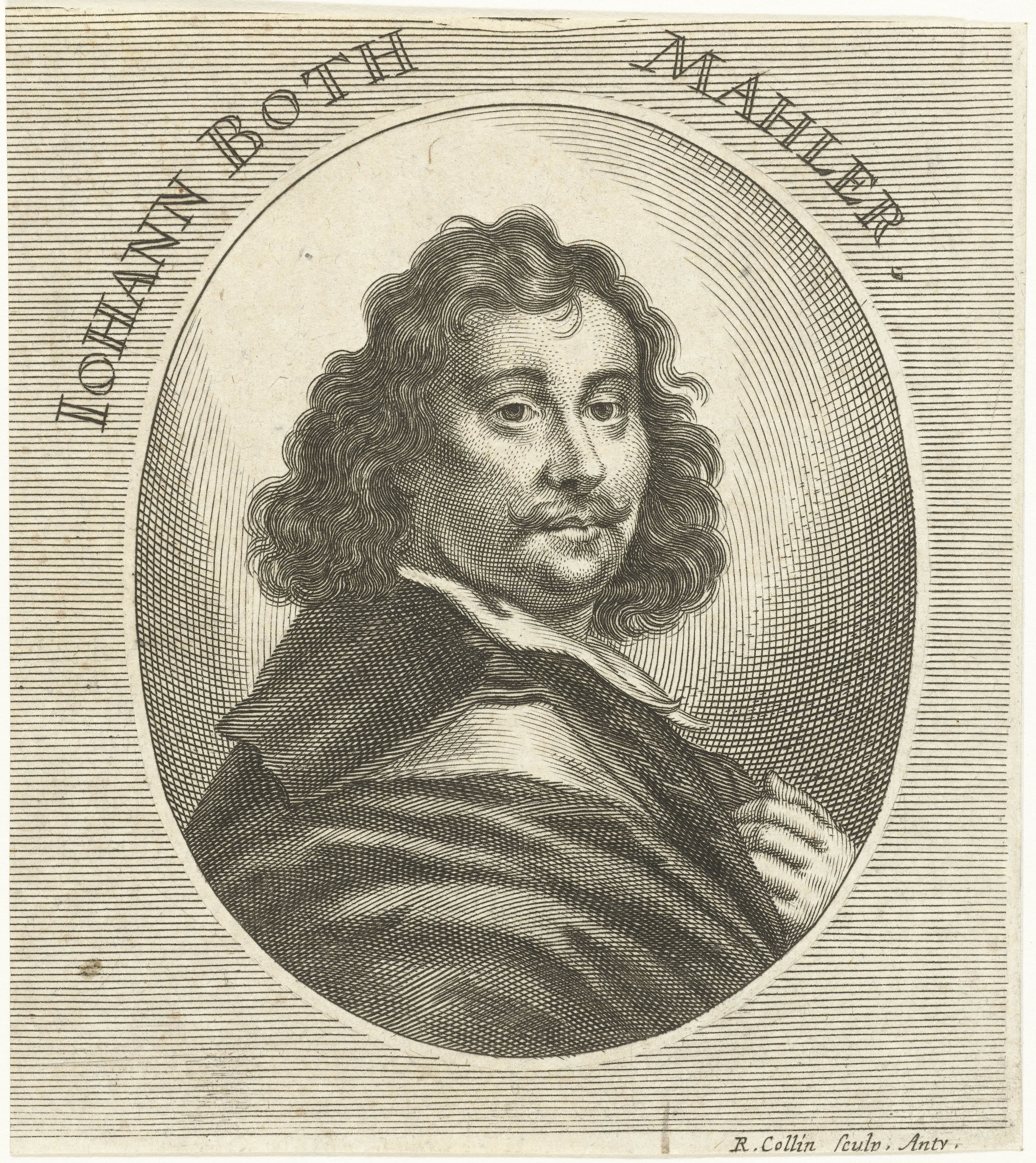 Portret van de Utrechtse schilder Jan Both