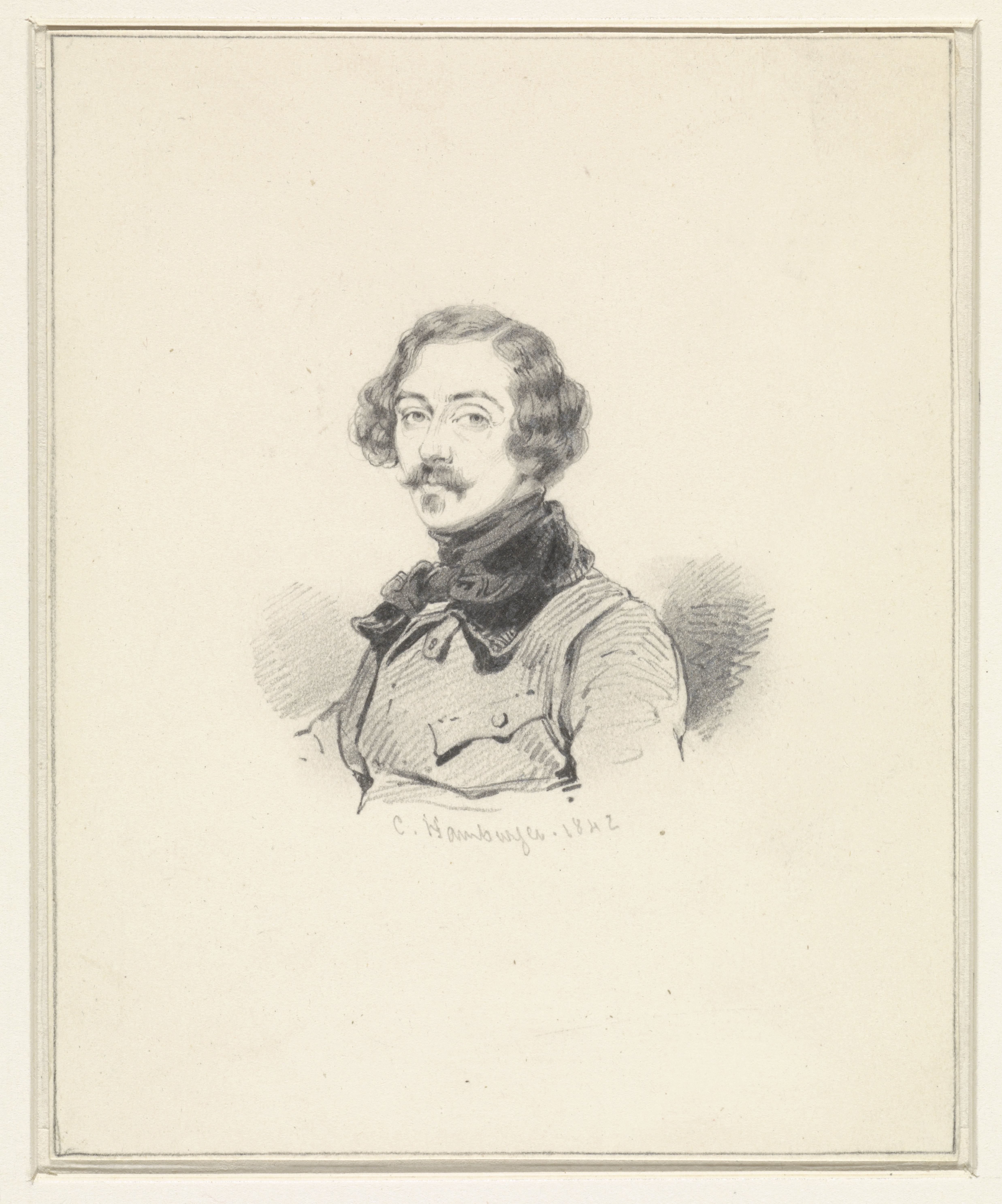 Portret van Ludovicus Antonius Carolus