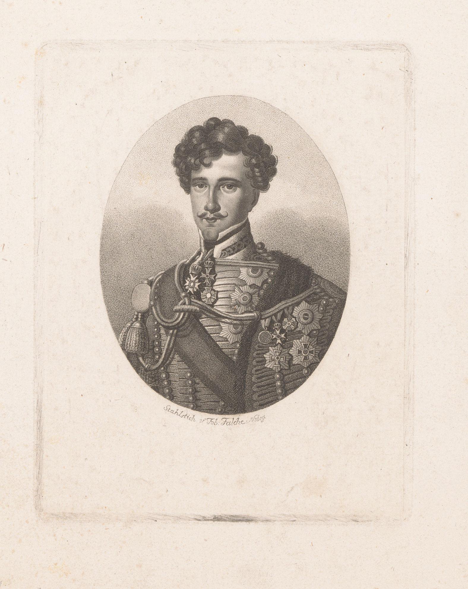 Portret van Karl II. von Braunschweig-Lüneburg-Wolfenbüttel