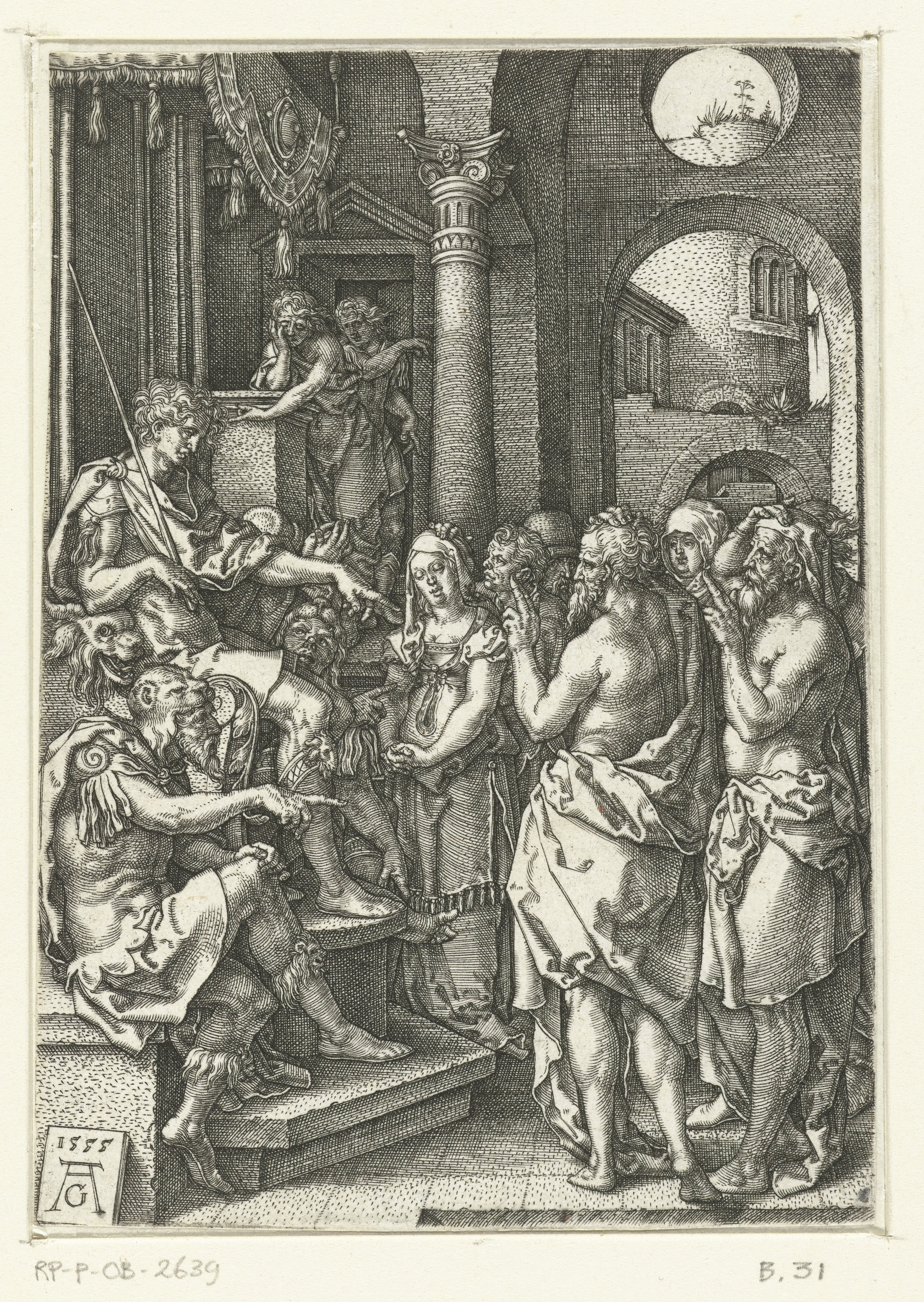 Susanna beschuldigd door de ouderlingen