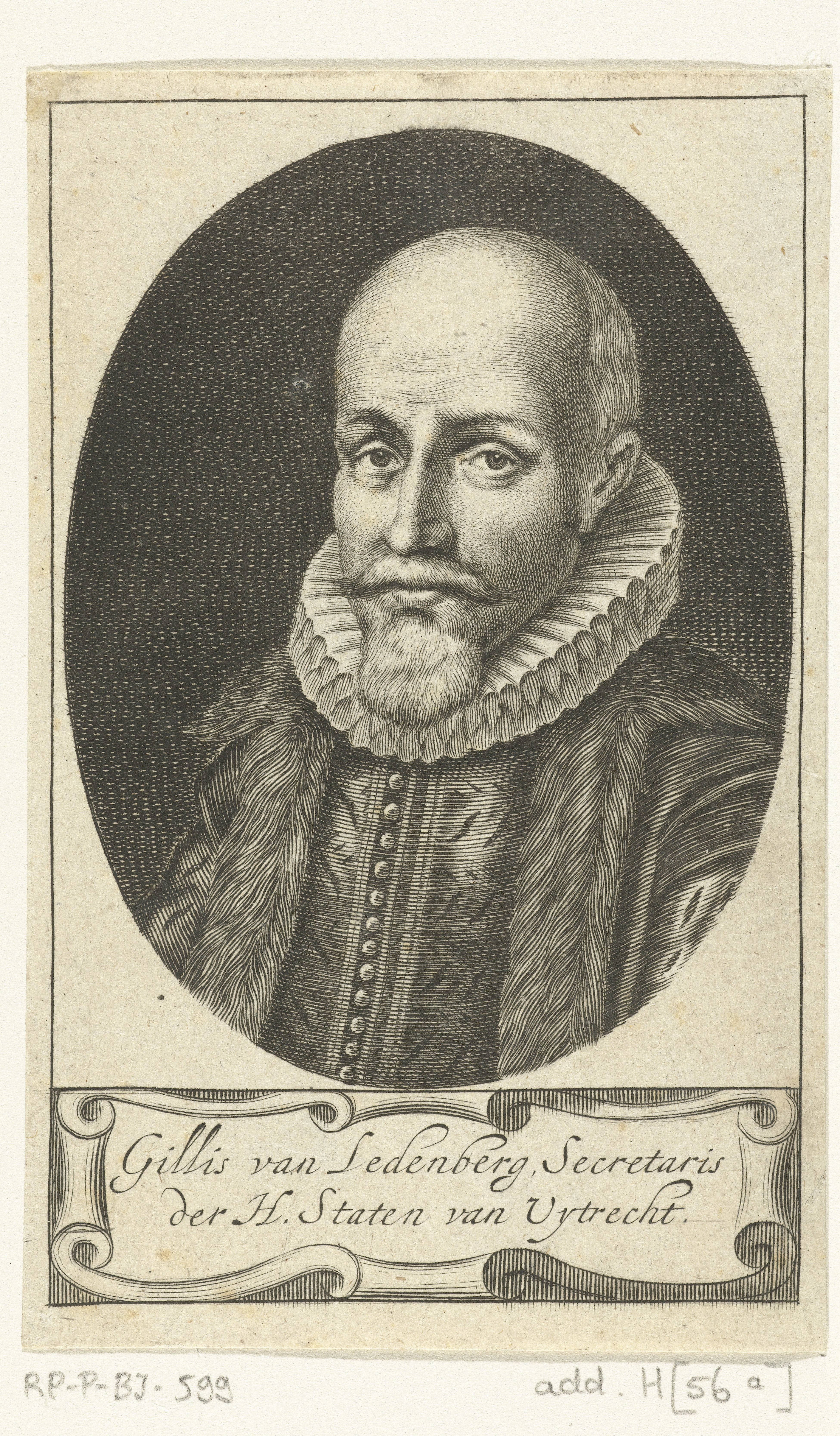 Portret van Gilles van Ledenberg