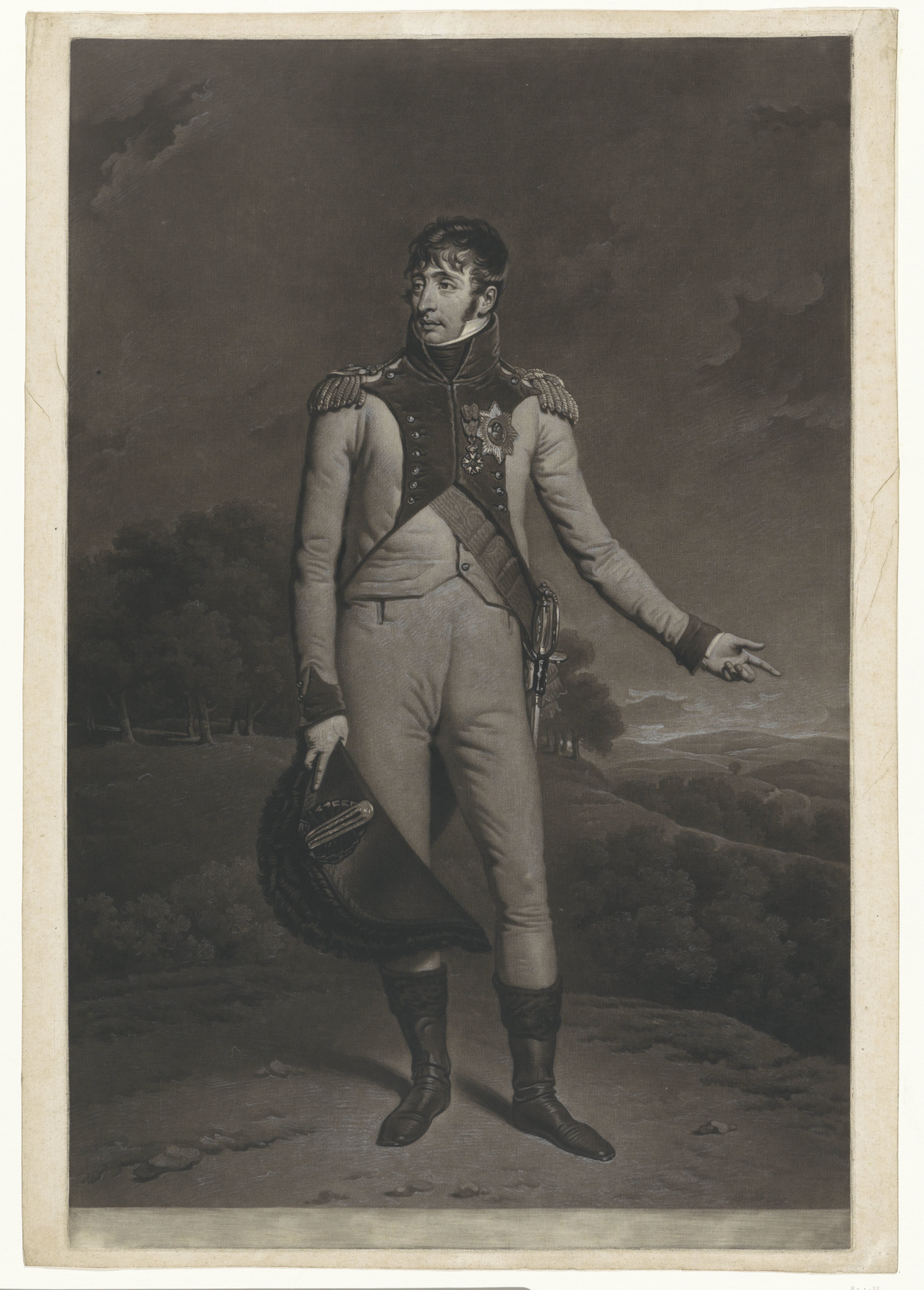 Portret van Lodewijk Napoleon, Koning van Holland