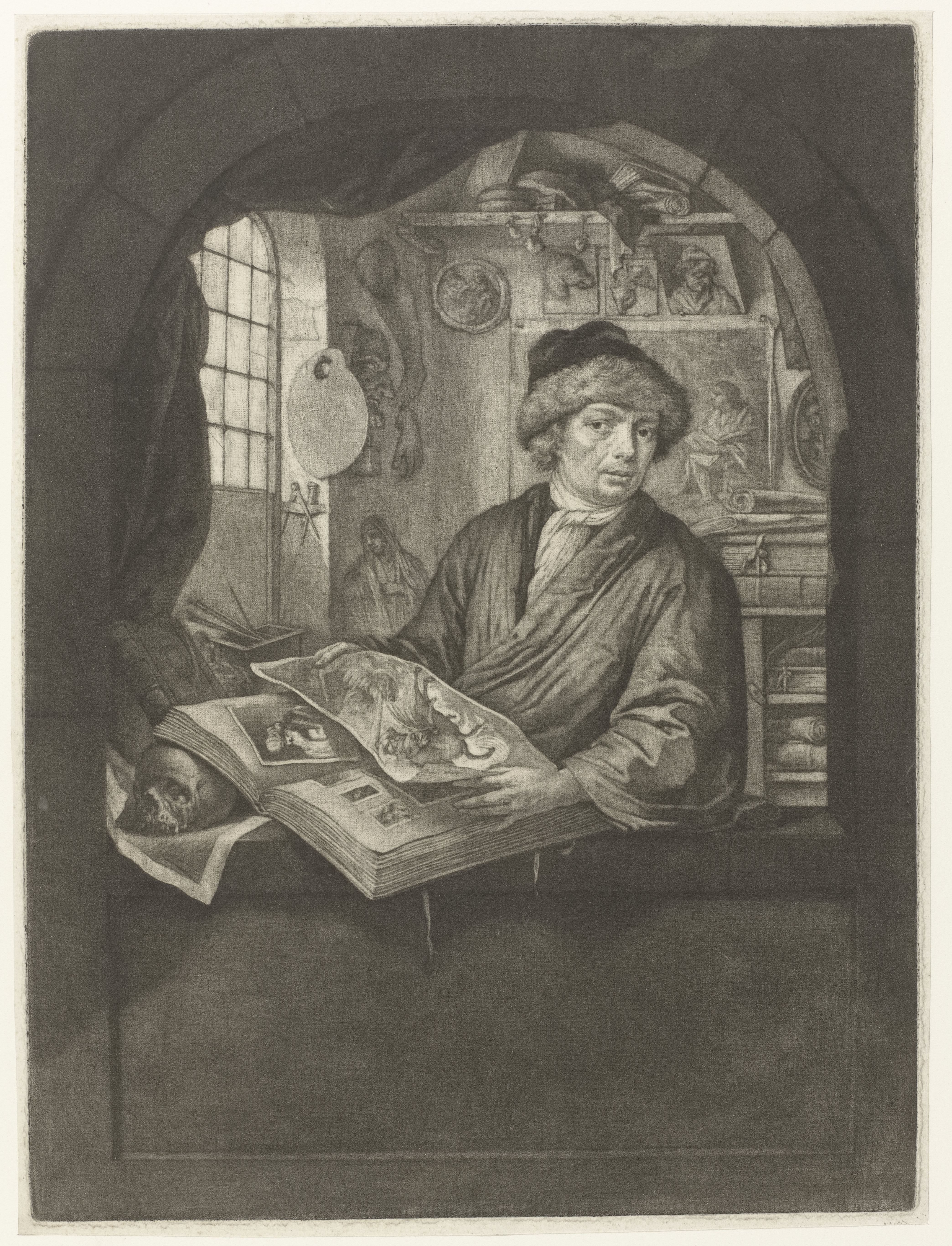 Portret van Jacob Moelaert