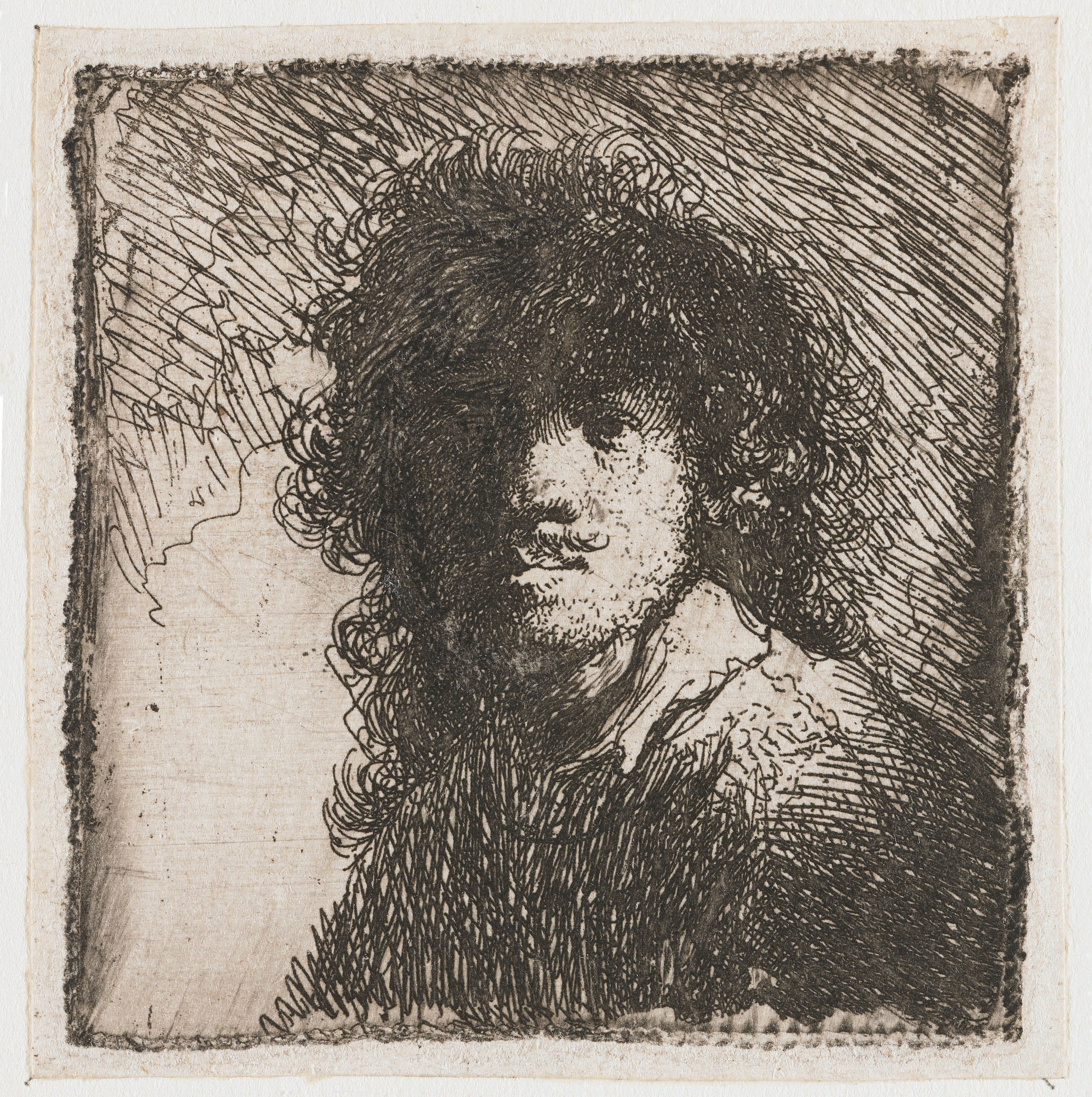 Self-portrait Bare-headed