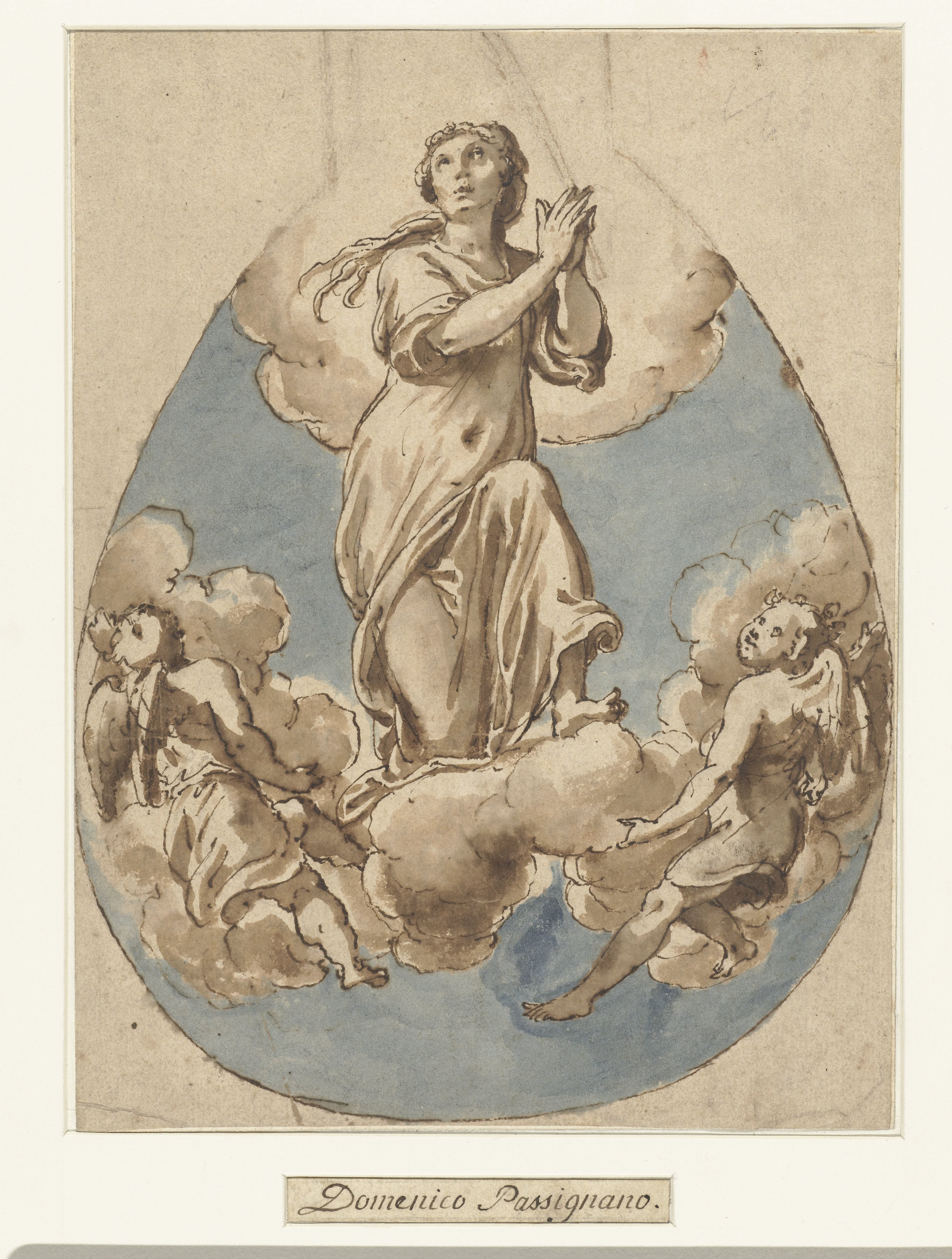 Ten Hemelopneming van Maria of van een vrouwelijke martelares