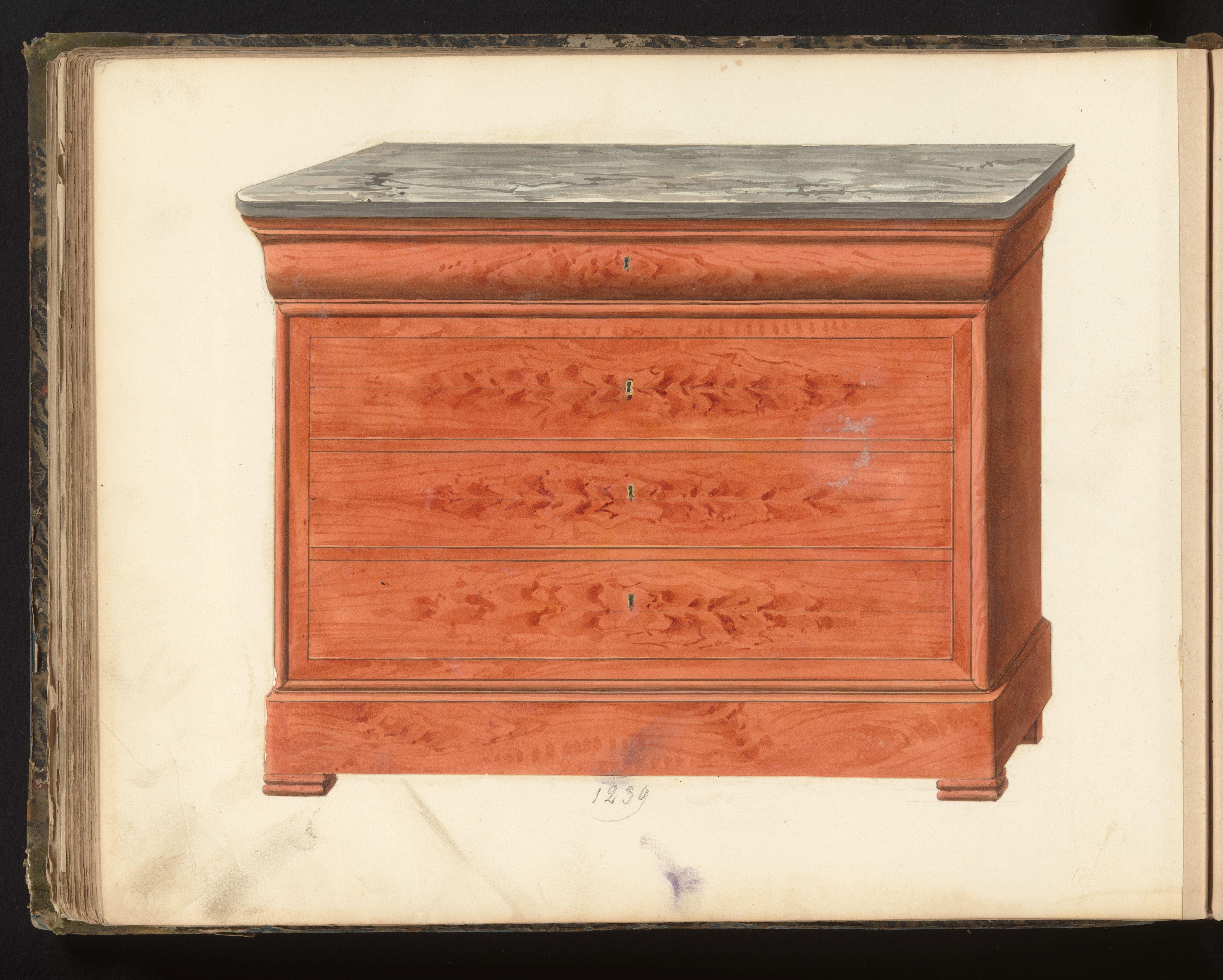 Ontwerp voor een secretaire