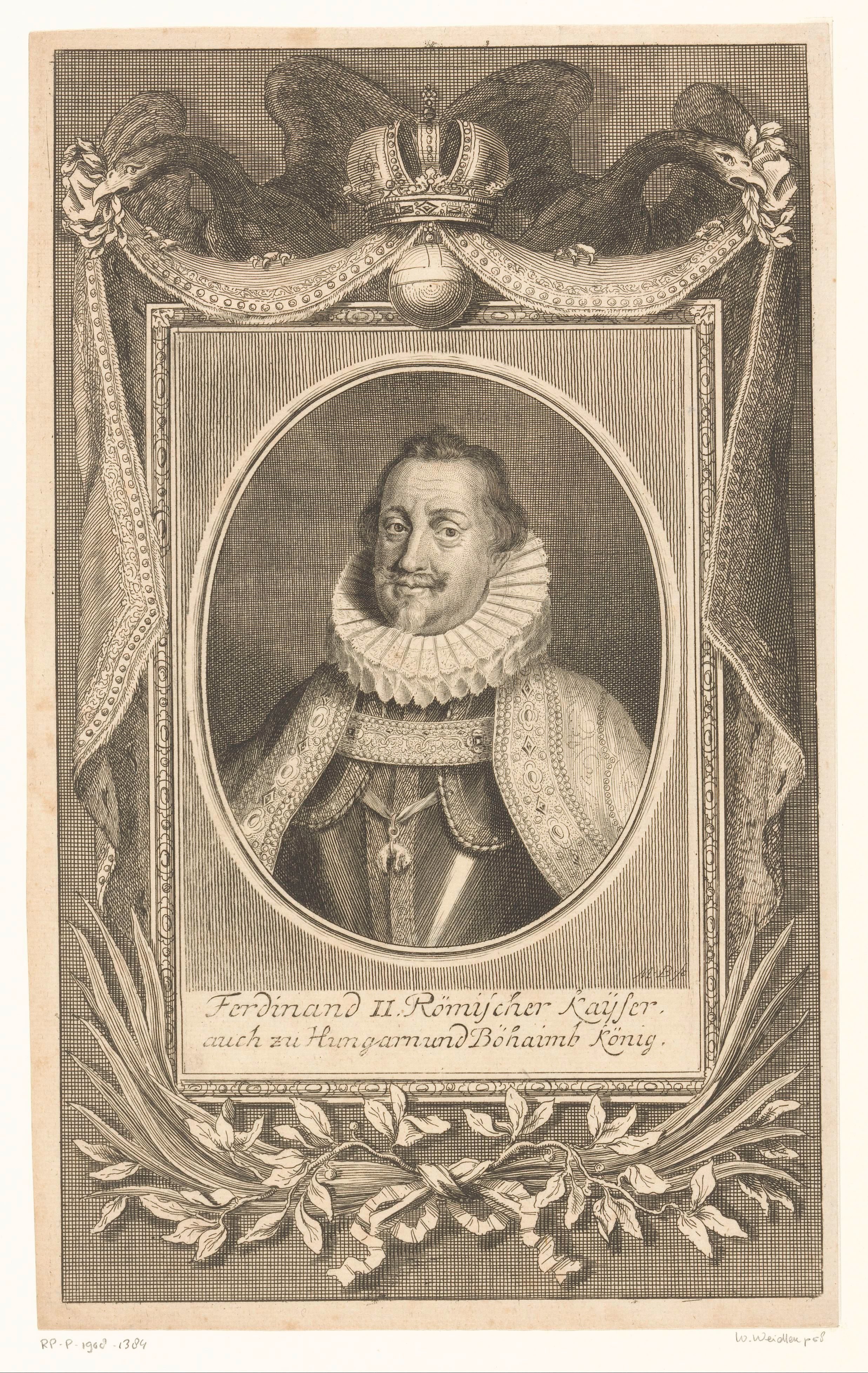 Portret van Ferdinand II, Rooms-Duits keizer