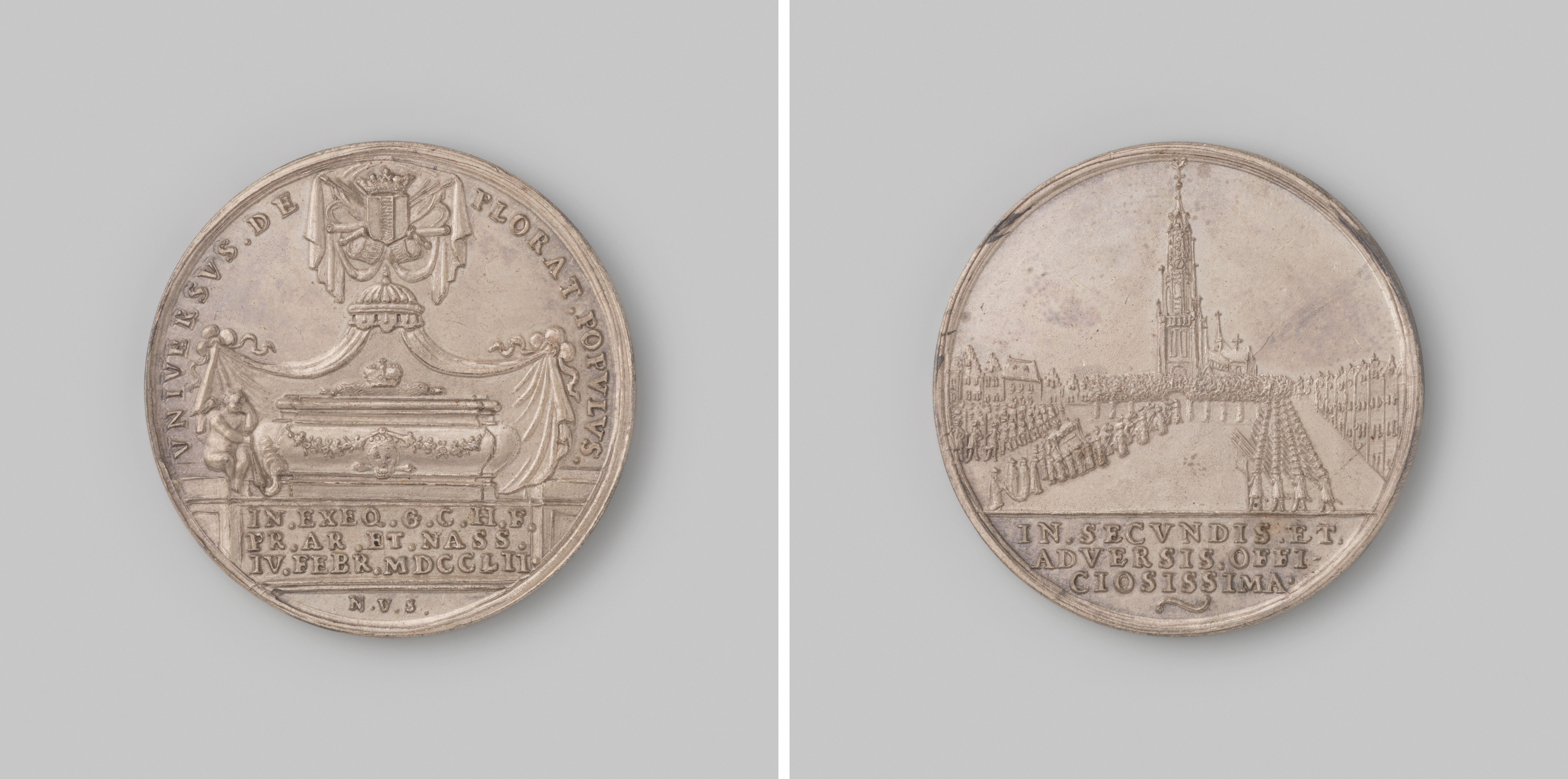 Begrafenis van Prins Willem IV te Delft