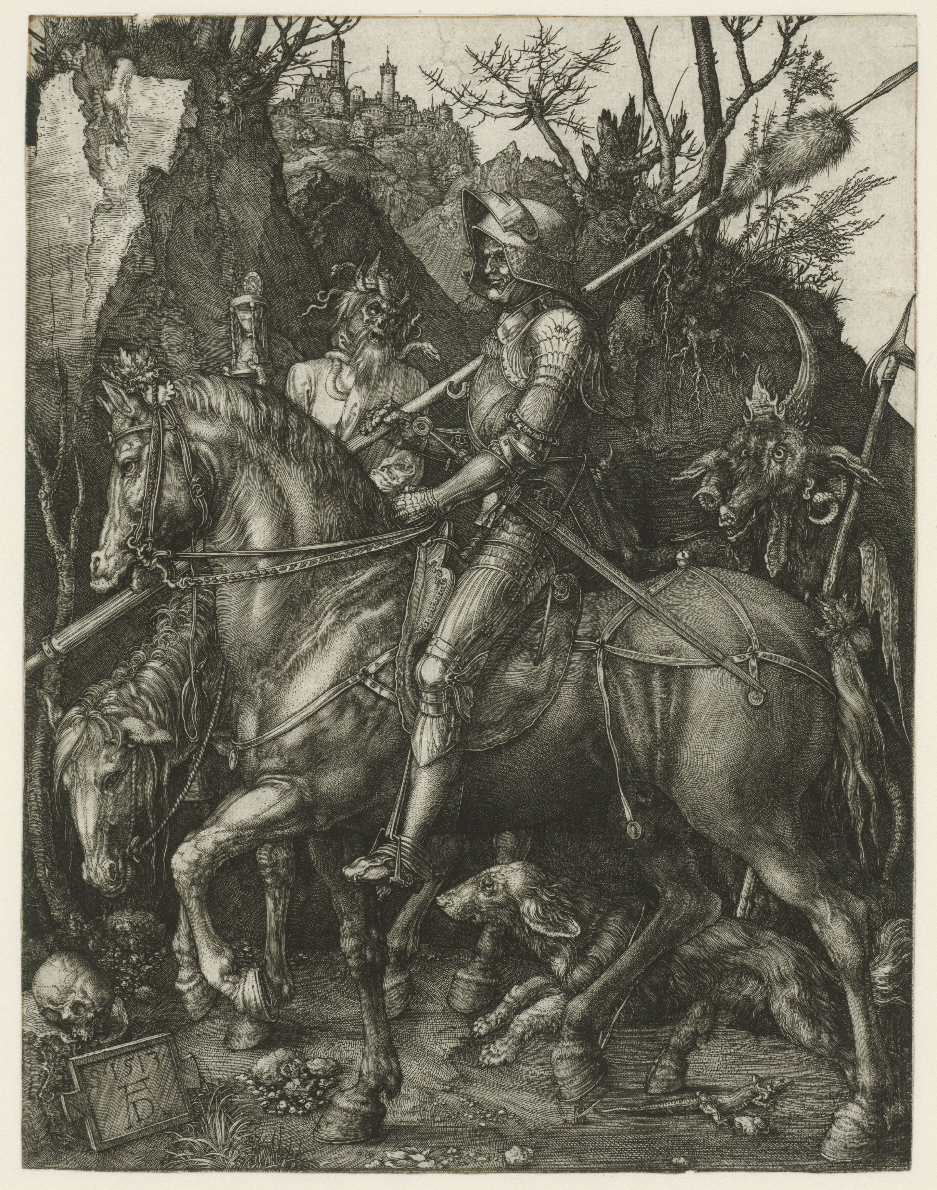 Knight, Death, and the Devil