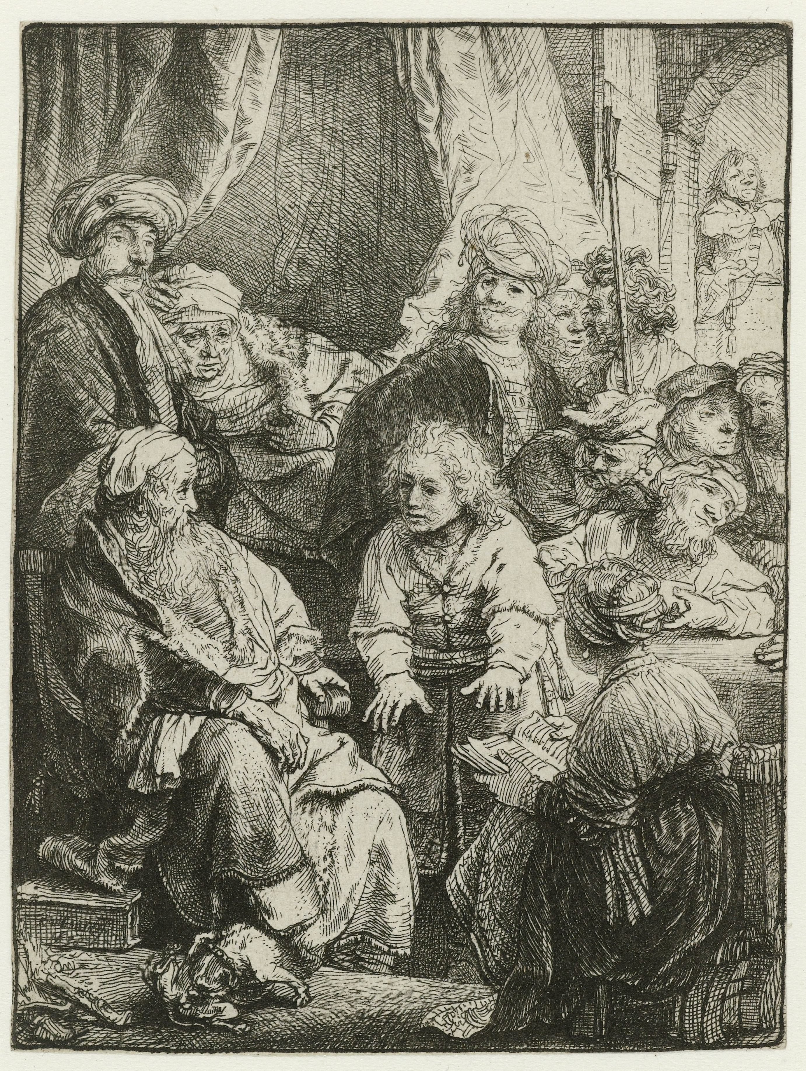 Joseph telling his dreams