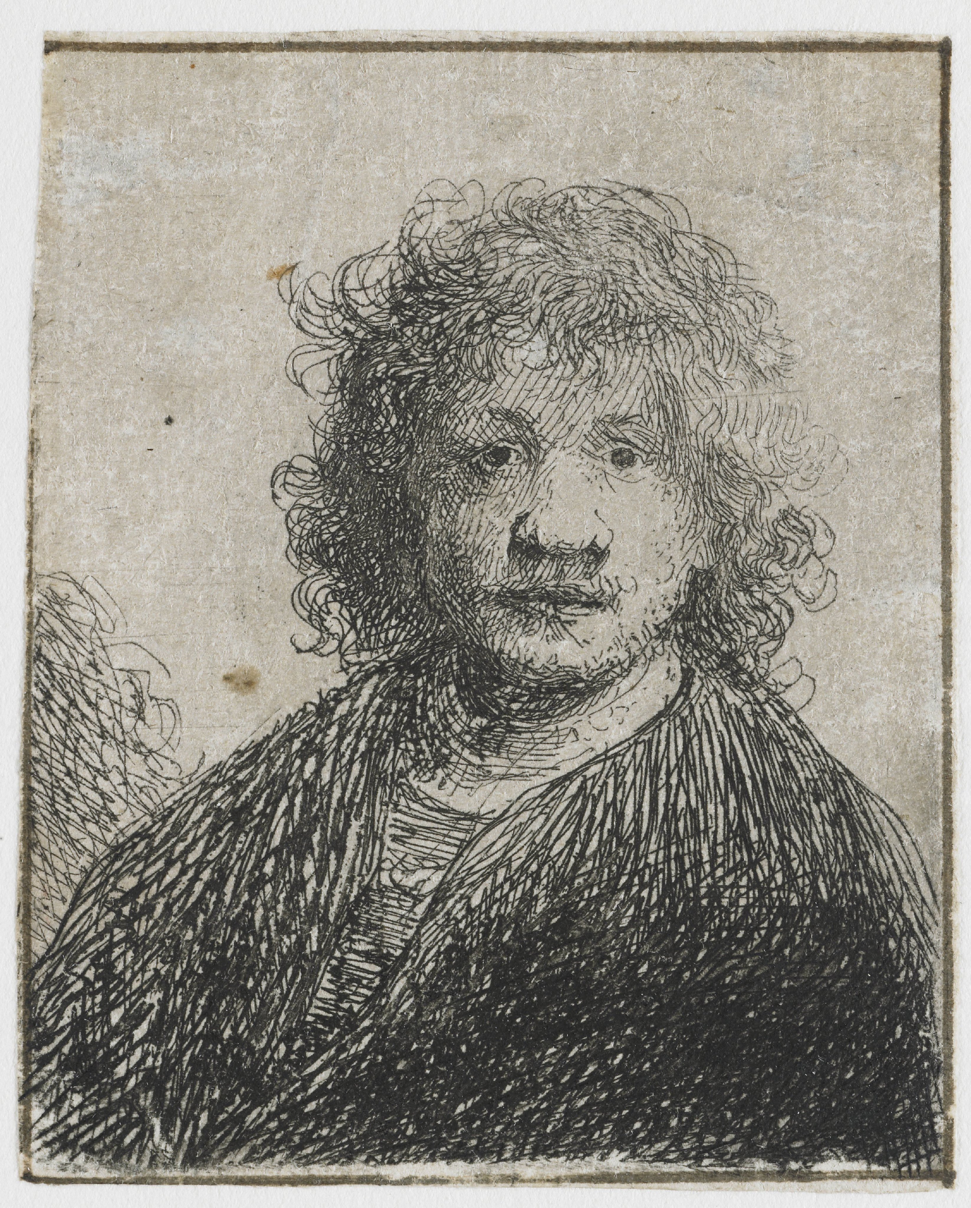 Self-portrait with a Broad Nose