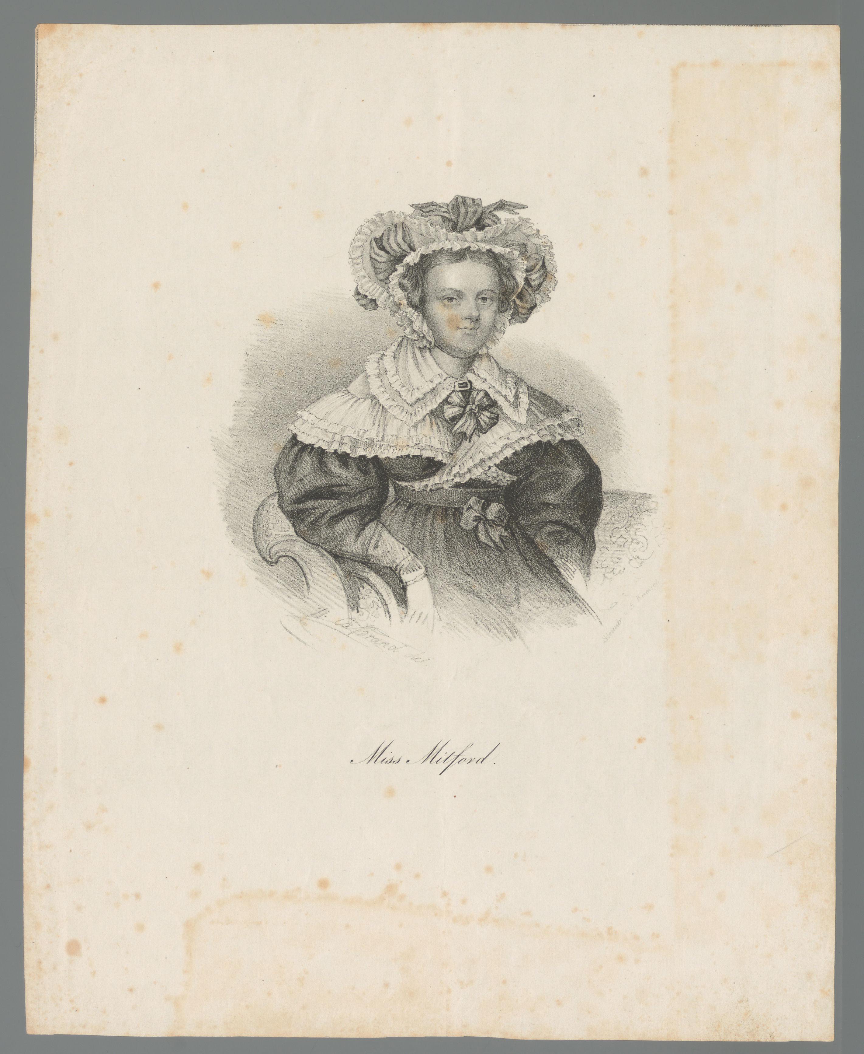 Portret van Mary Russell Mitford