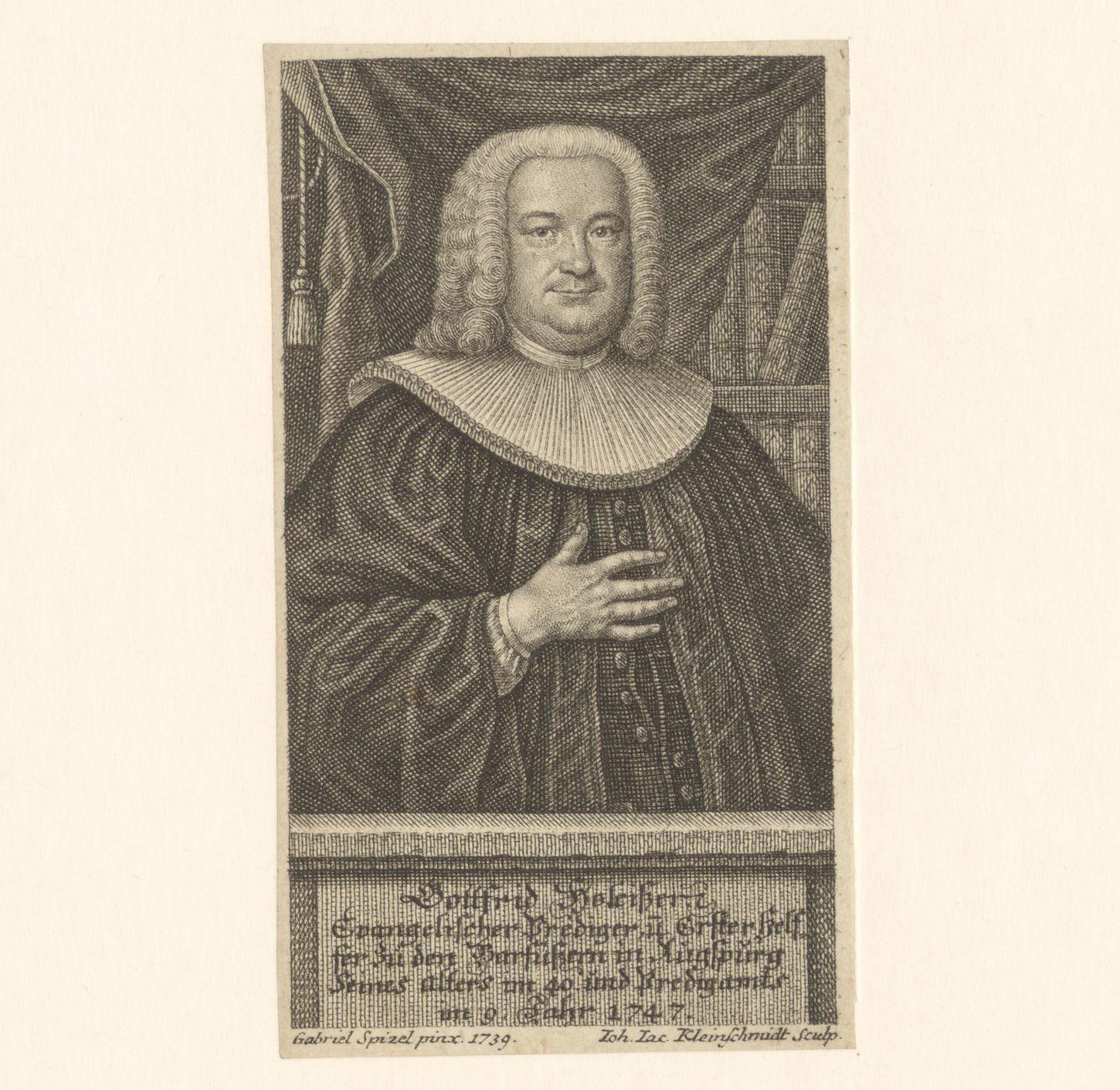 Portret van Gottfried Holeisen