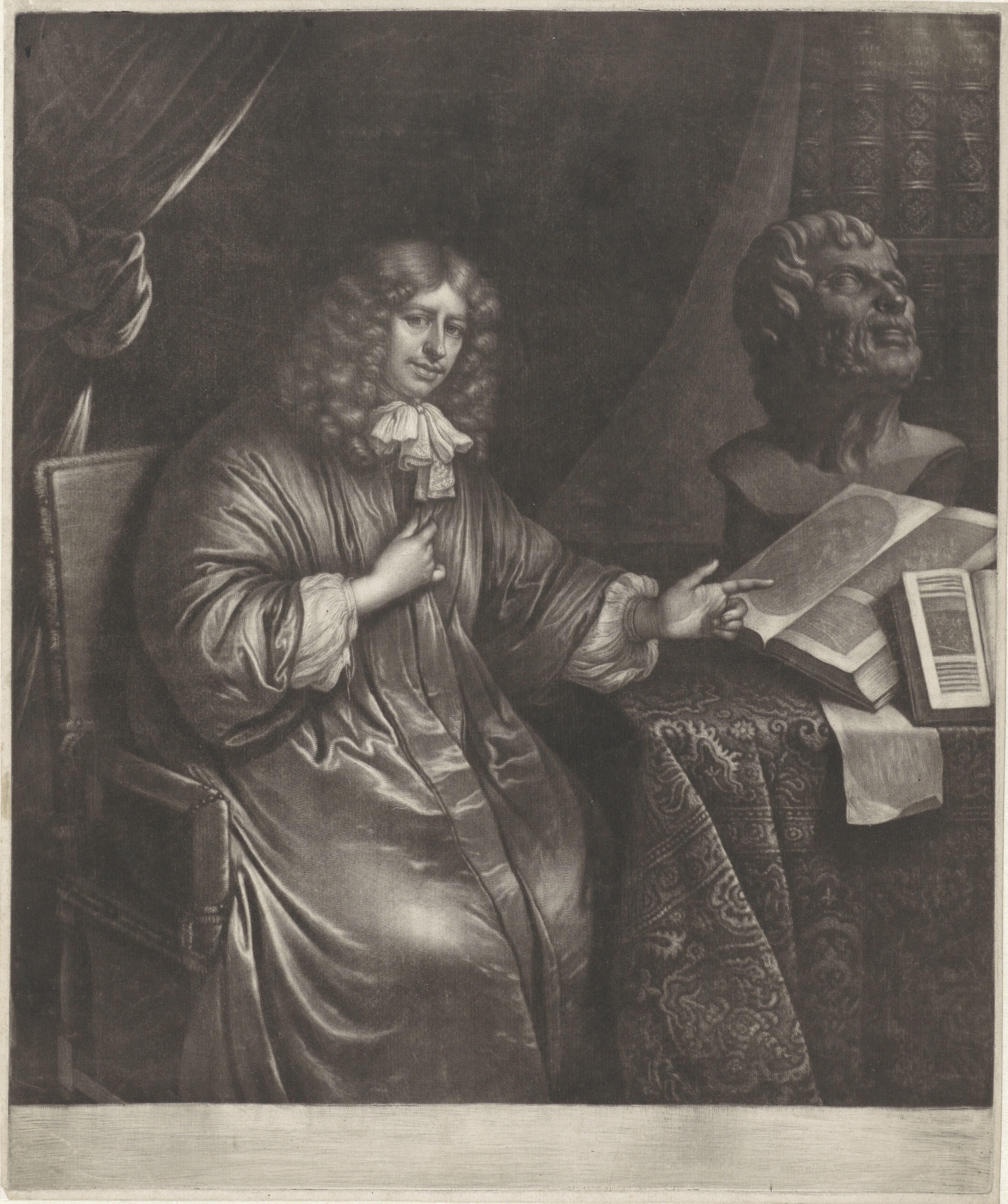 Portret van Abraham van Lennep